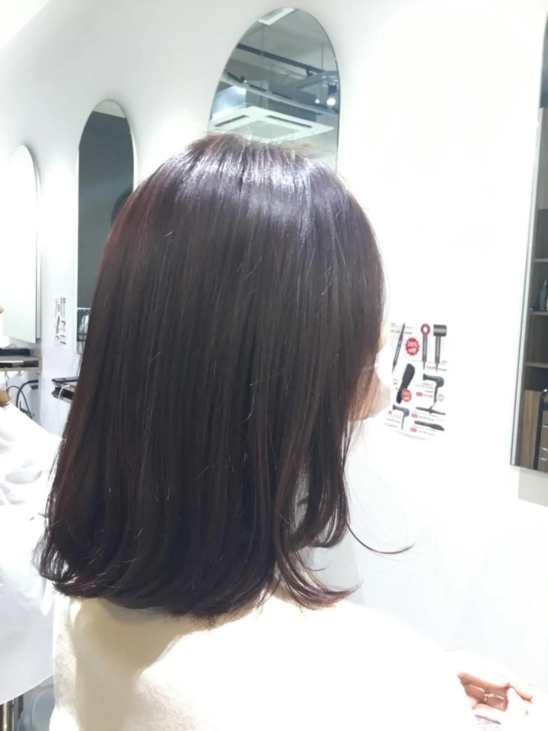 セミロング ヘアカラー トリートメント ヘッドスパ ✨あなたのお悩み解消 美容師✨TOMOKAのヘアスタイル