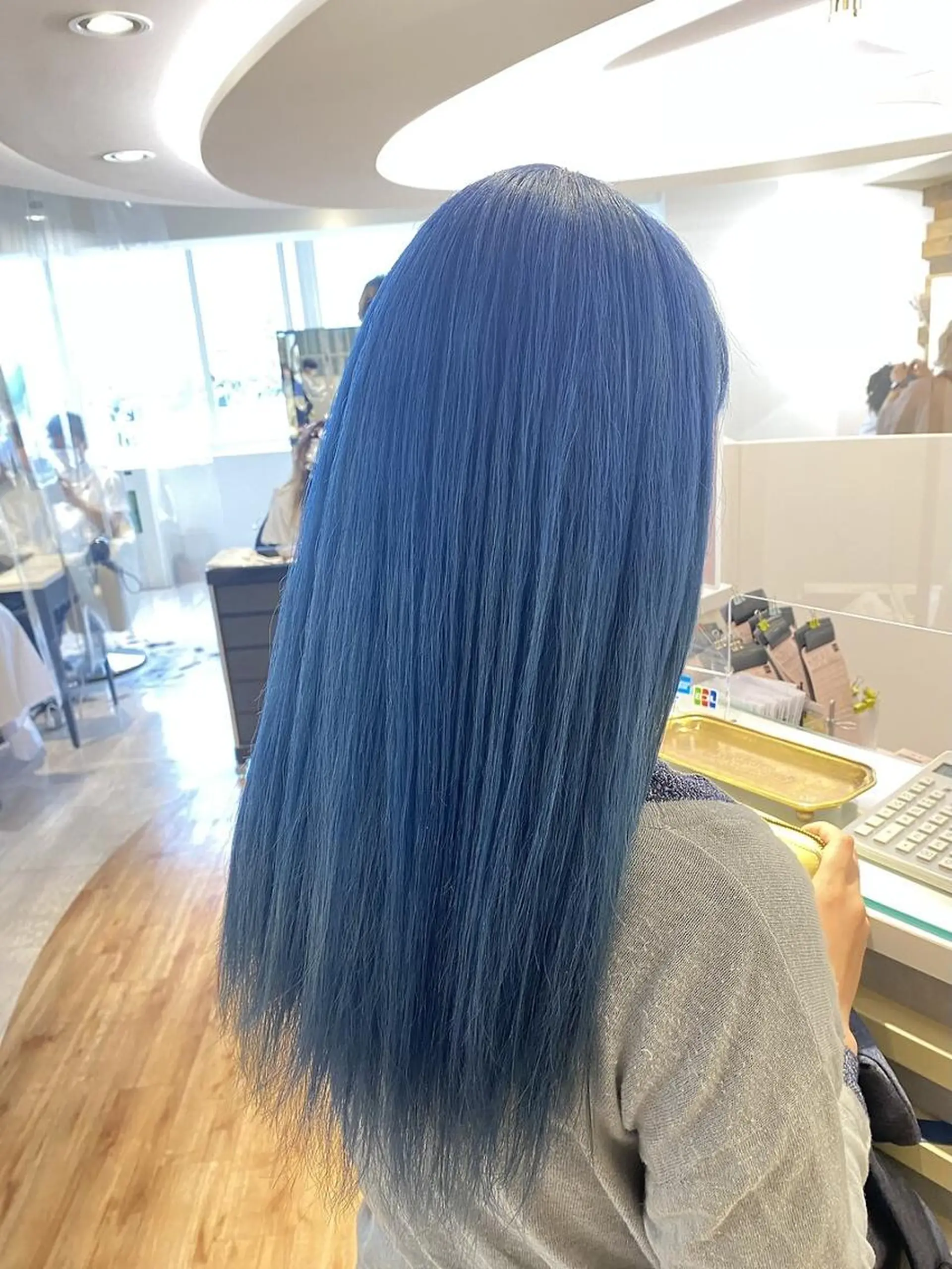 ロング ヘアカラー トリートメント メンズパーマ/ メンズカット/タクヤのヘアスタイル