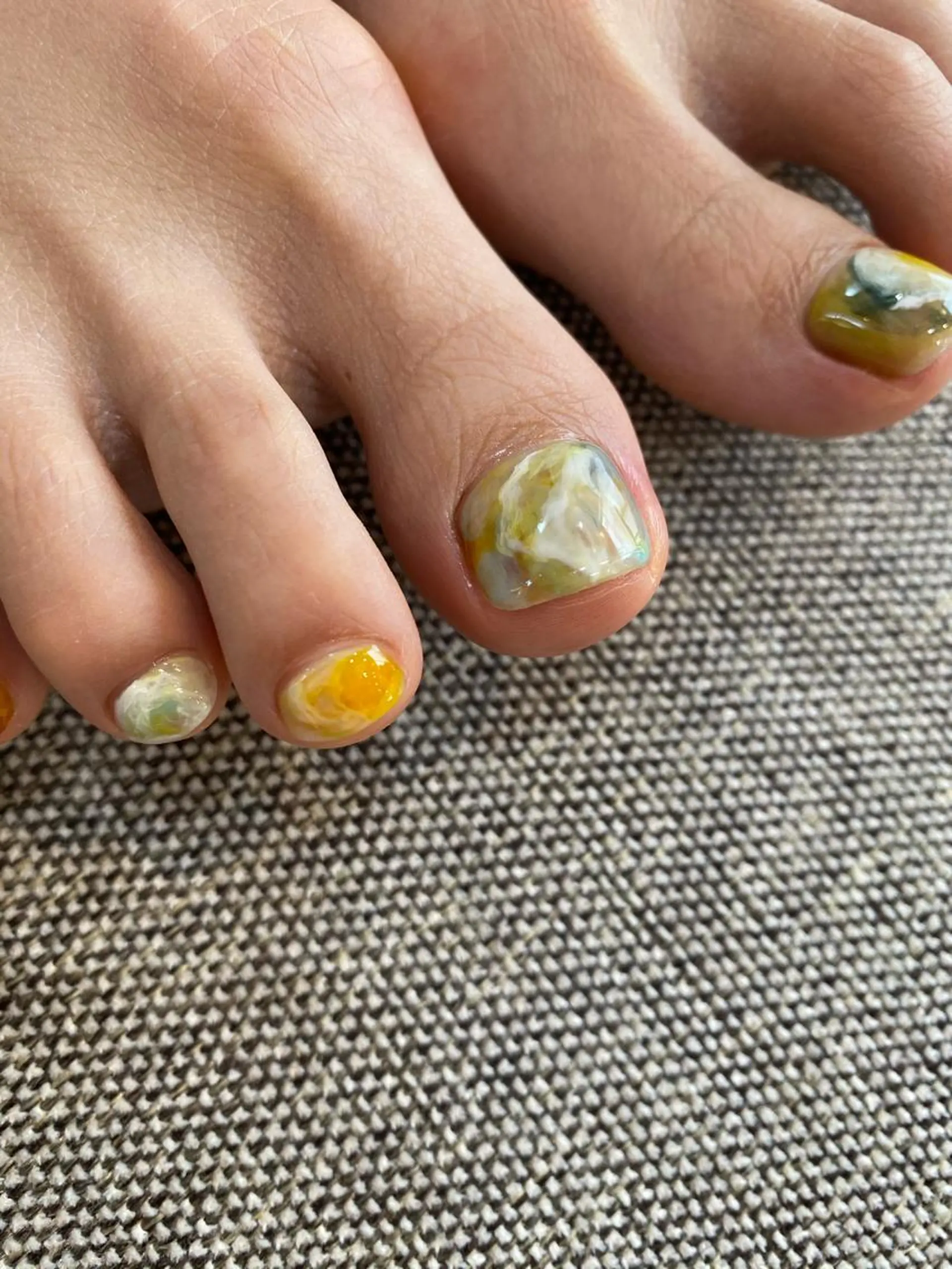 ネイル 春ネイル 🌼大西洋子 laughl🌼のネイルデザイン