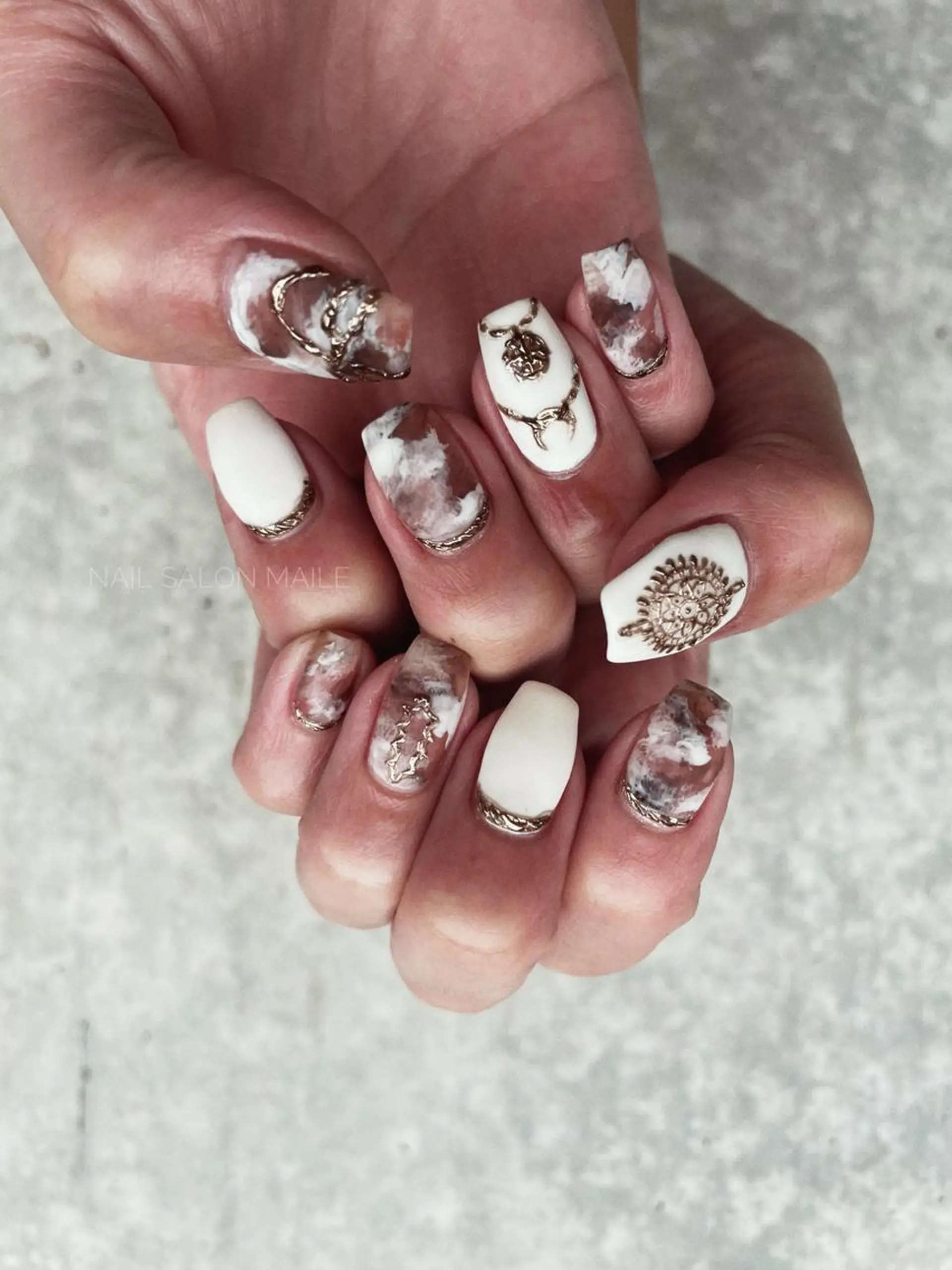 ネイル nailsalonmaile所属・nail salon maile☽のネイルデザイン