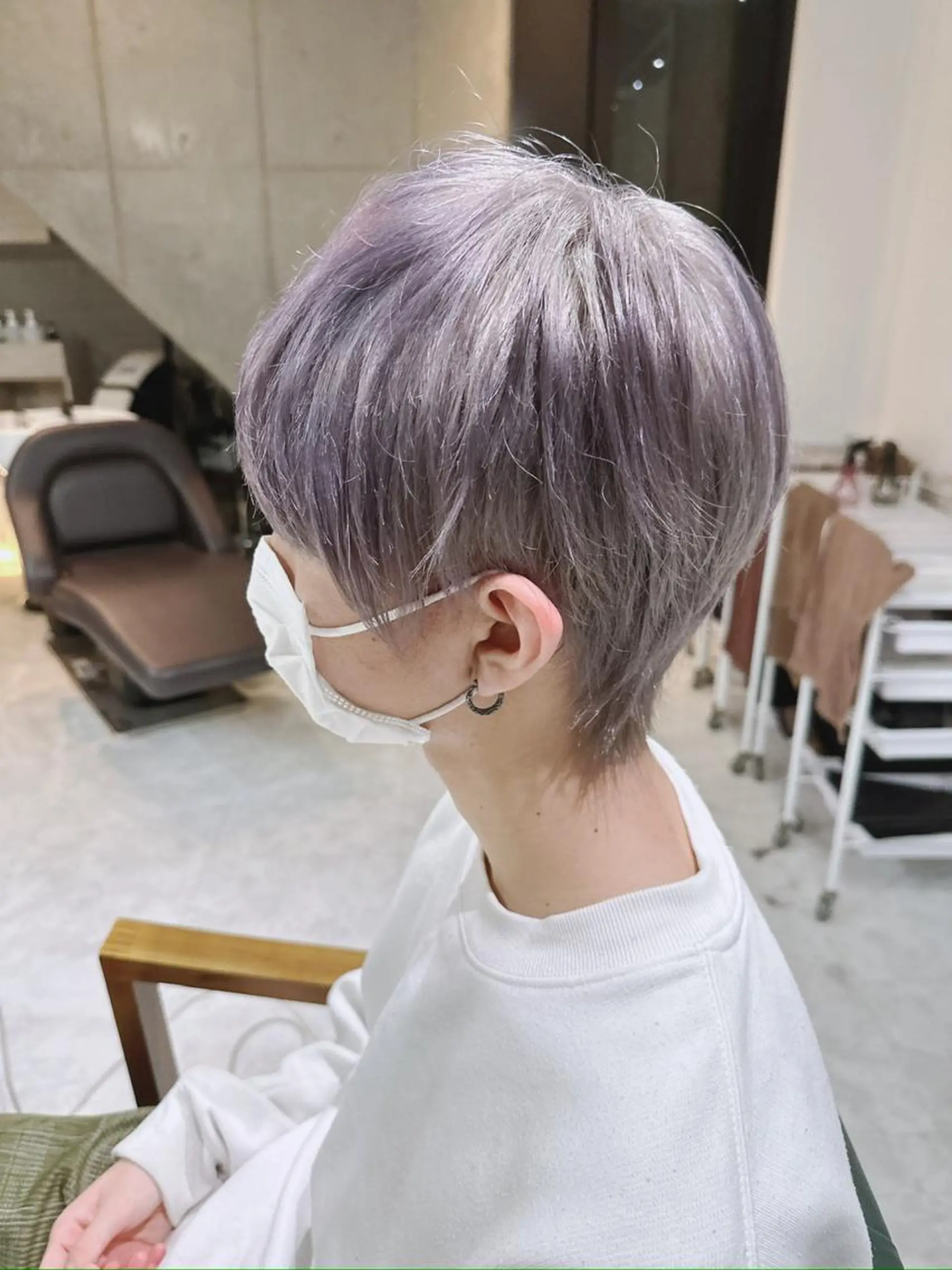 ショート カラー ヘアアレンジ メンズ メンズブリーチ メンズ韓国風 韓国マッシュ マッシュ ツーブロック 𝐑𝐈𝐍𝐊𝐀 🐷🖤のヘアスタイル