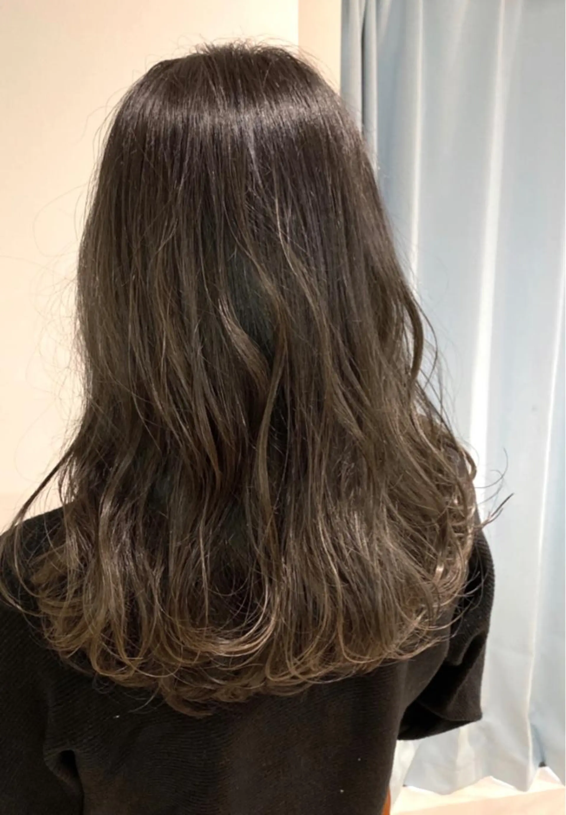 ロング カット ヘアカラー トリートメント AUBEHAIRpeony所属・山形酸性ストレート 古川✂︎のヘアスタイル