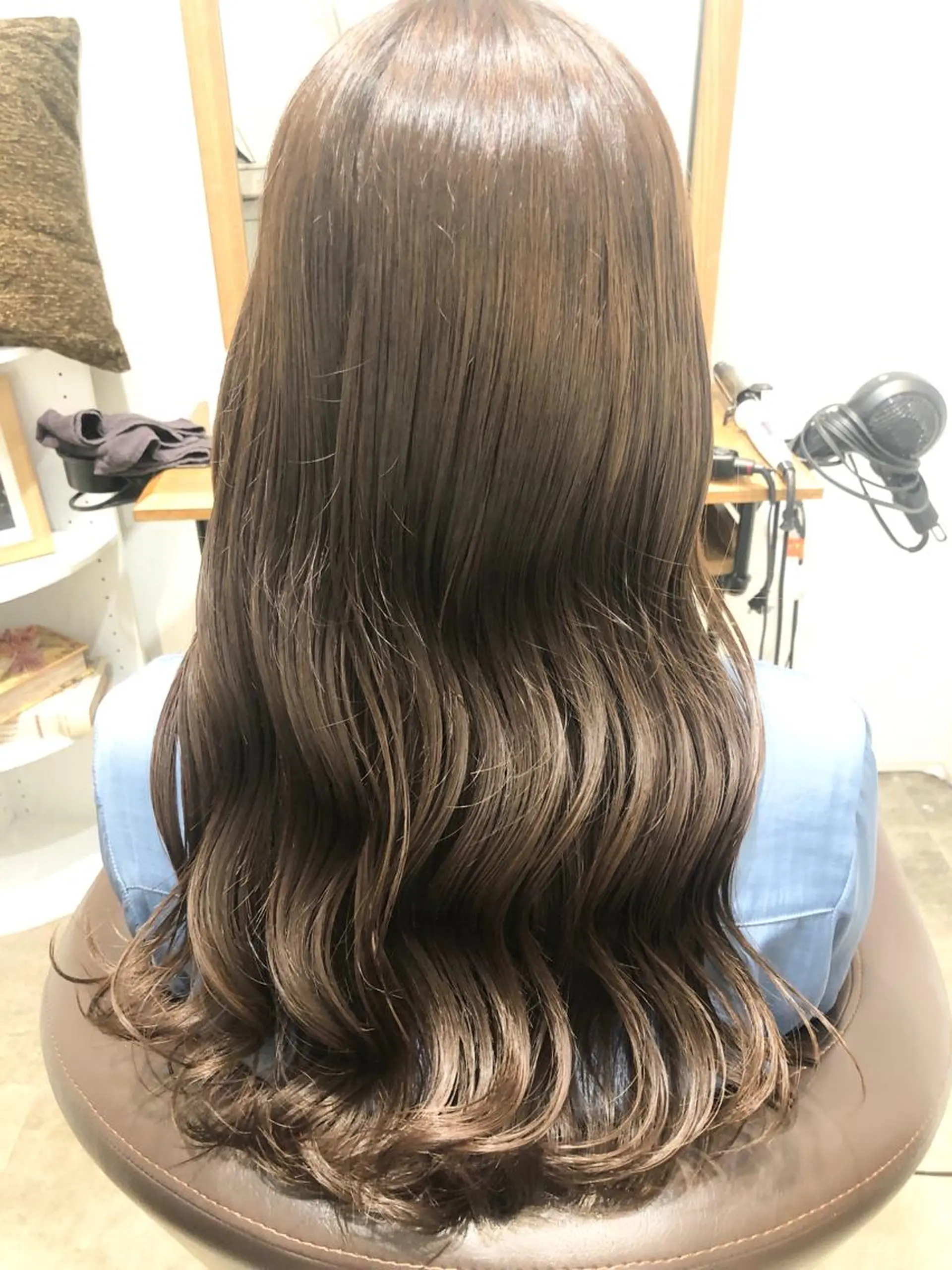 ロング ハイライト 髪質改善 レイヤーカット 志木駅1分☆髪質改善 ミニモ限定特別割引✨のヘアスタイル