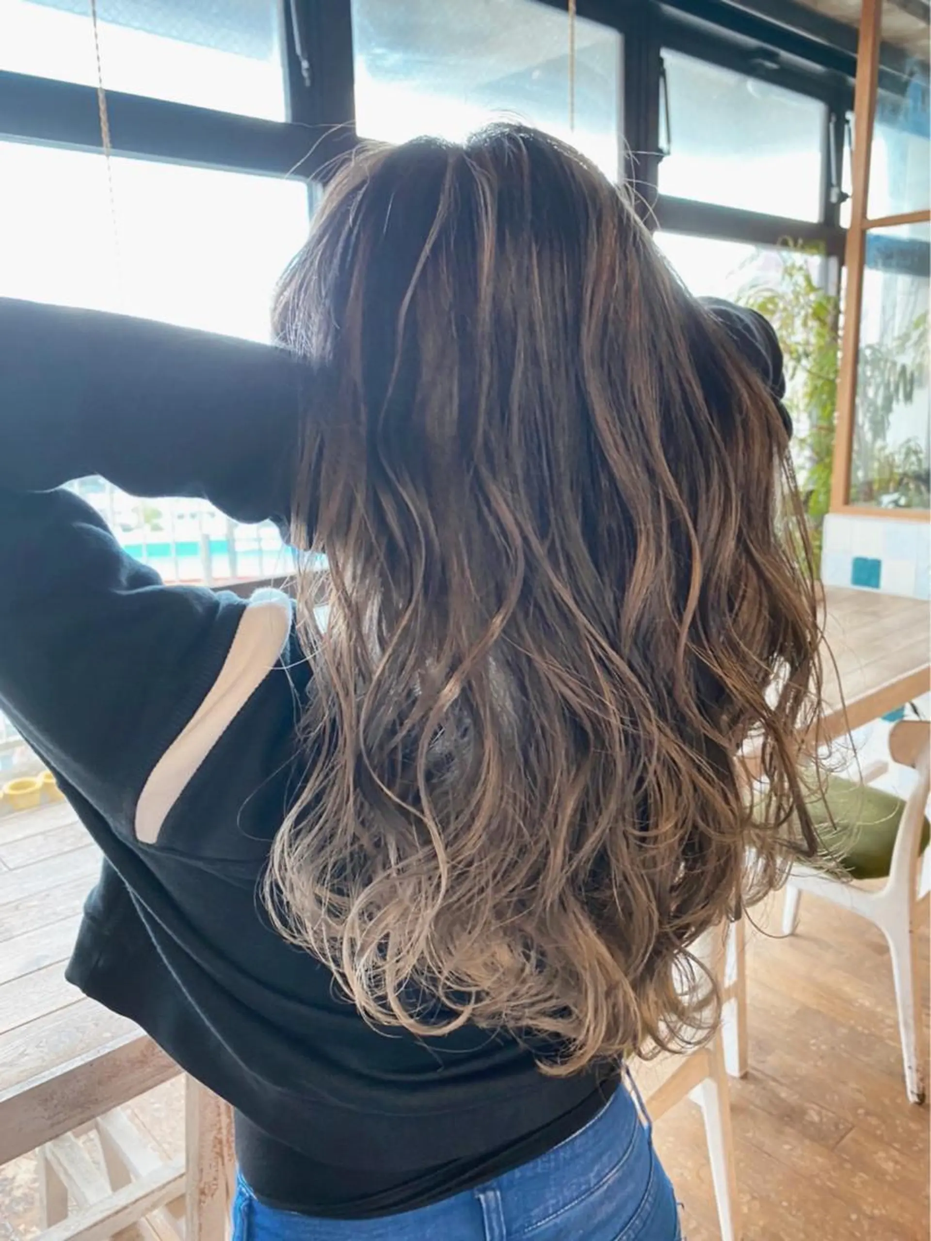 カラー バレイヤージュ Beyond（kitaro）所属・石井辰功也 フリーランス美容師のヘアスタイル