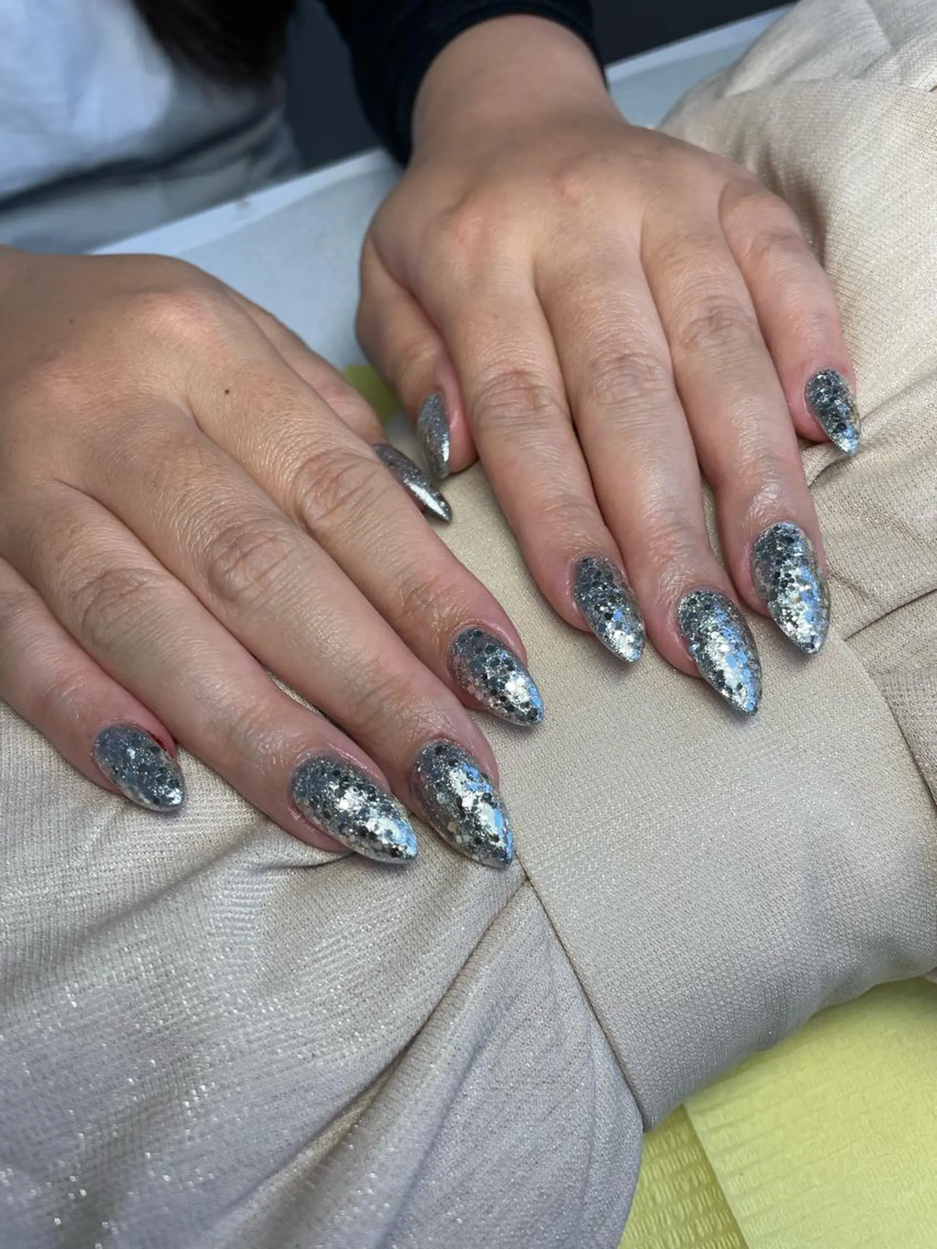 ネイル ラメ(グリッター) ハンドネイル nail ayacaのネイルデザイン