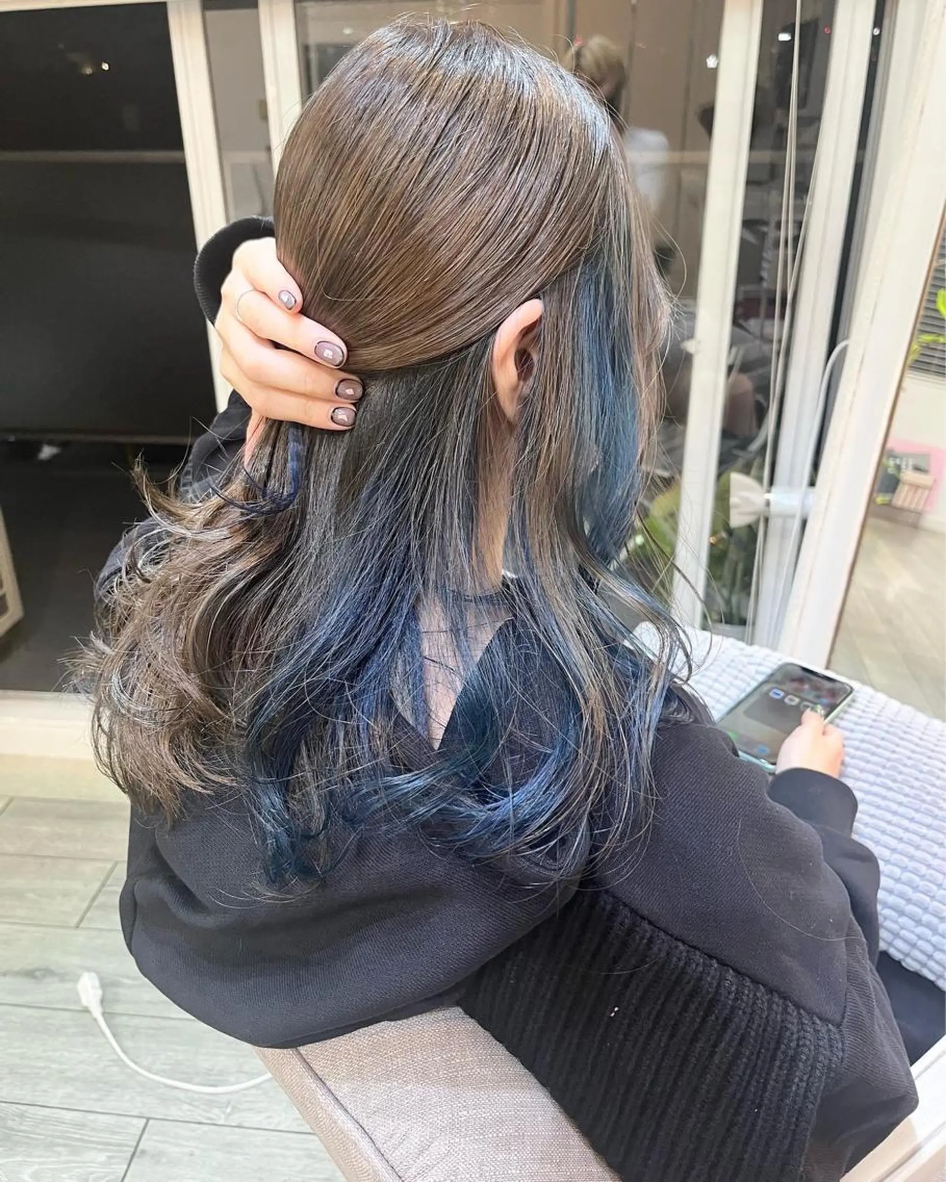 ロング 柴田 翔伍のヘアスタイル