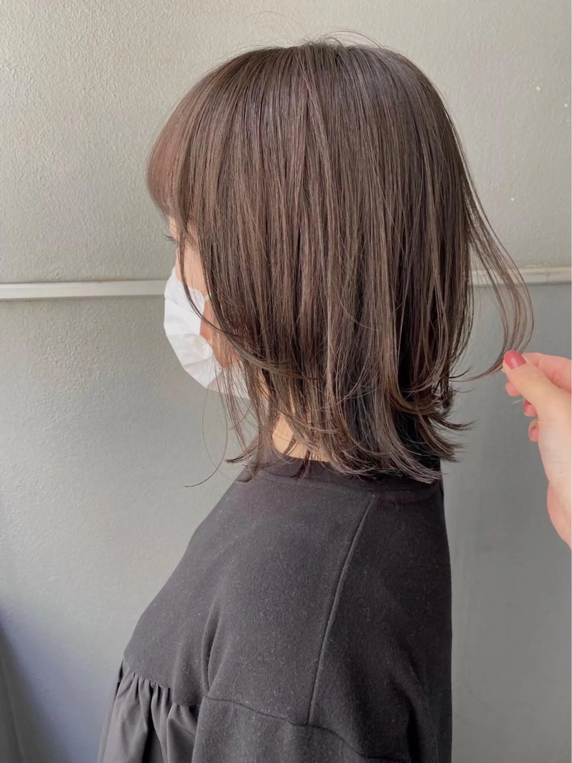 セミロング レイヤーカット カット ヘアカラー トリートメント HACCH （ハッチ）所属・🪼ボブ/ハイトーン /髪質改善🪼のヘアスタイル