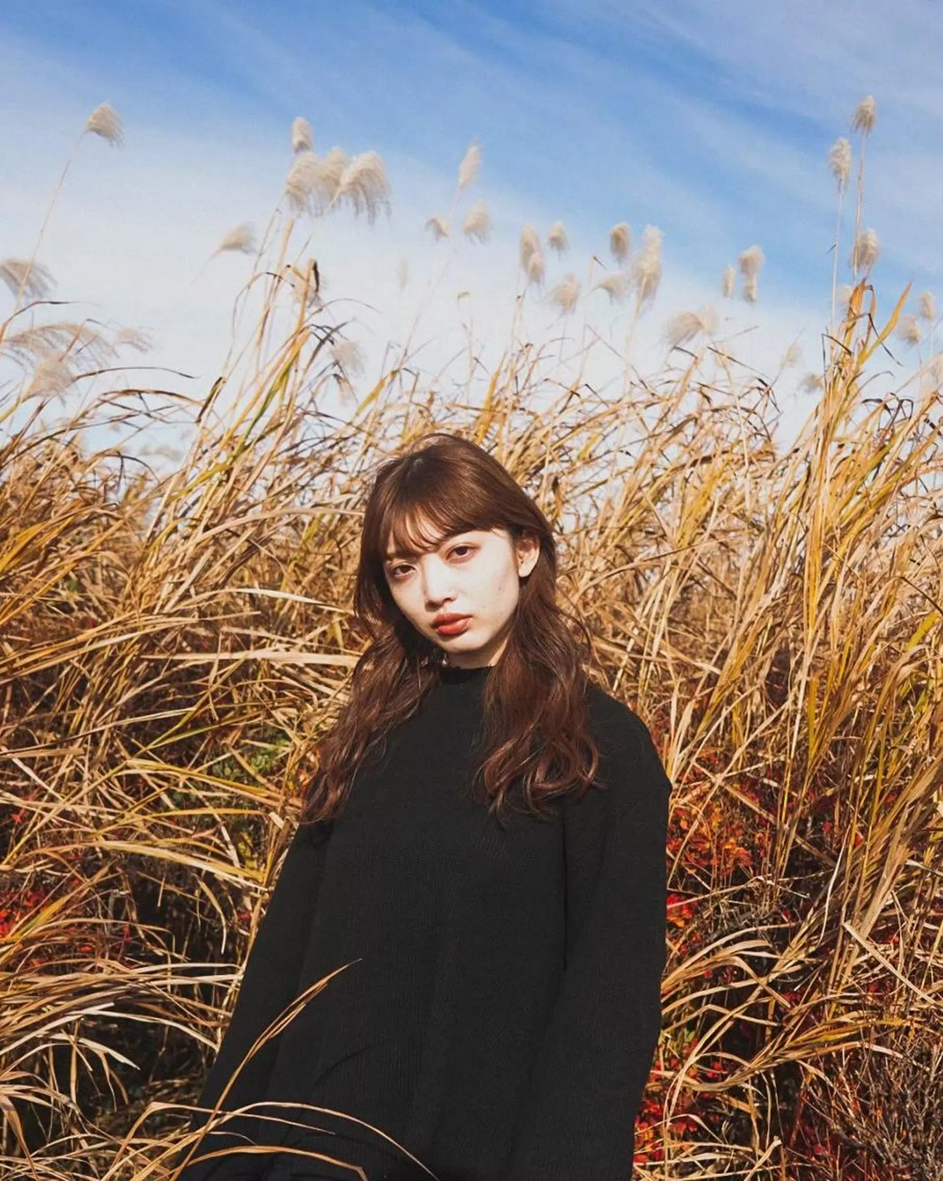 ミディアム ベージュカラー 新潟/万代/井上佑のヘアスタイル