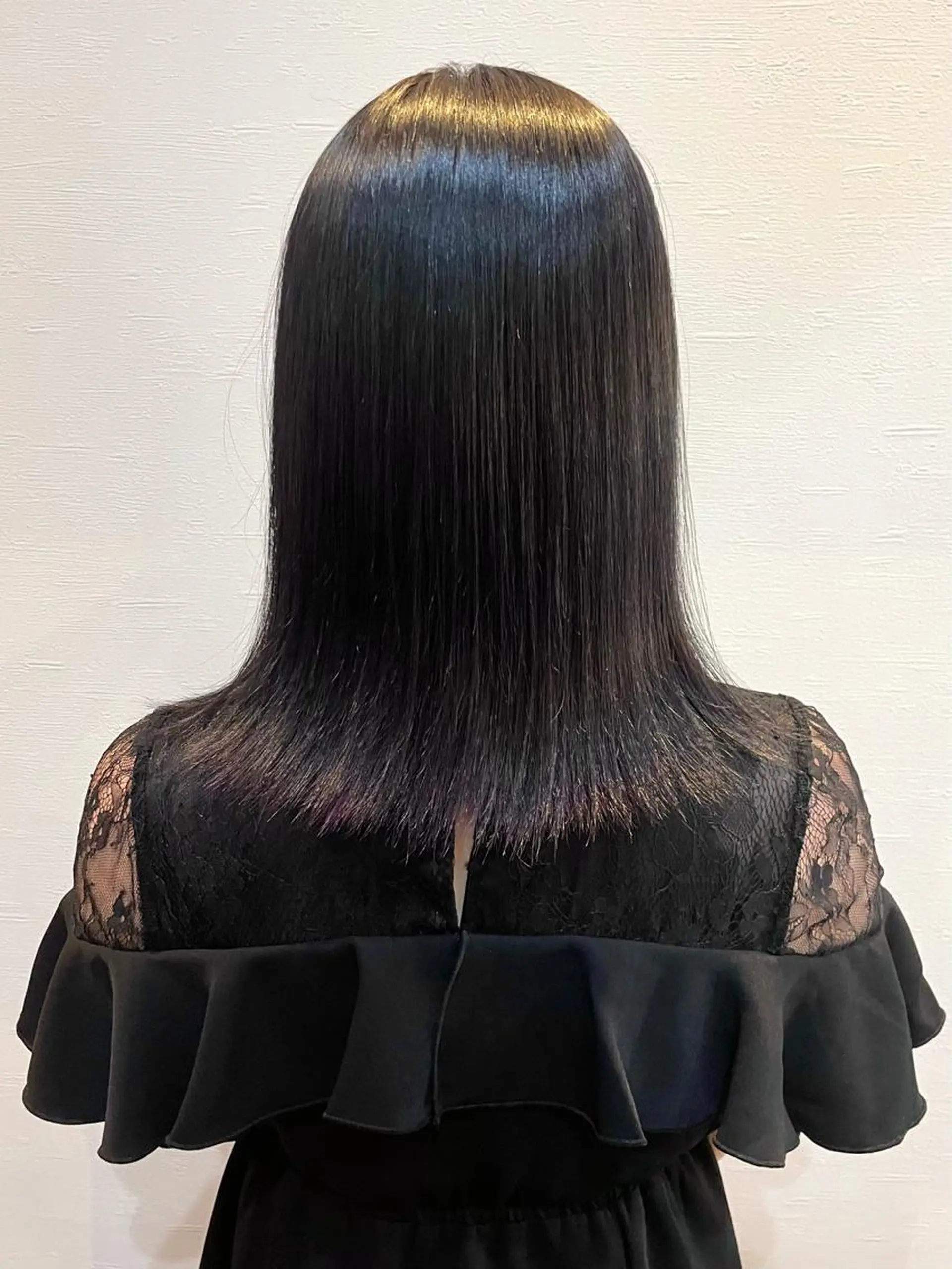 ミディアム カラー 𝒌𝒚𝒐𝒌𝒂 🍀のヘアスタイル