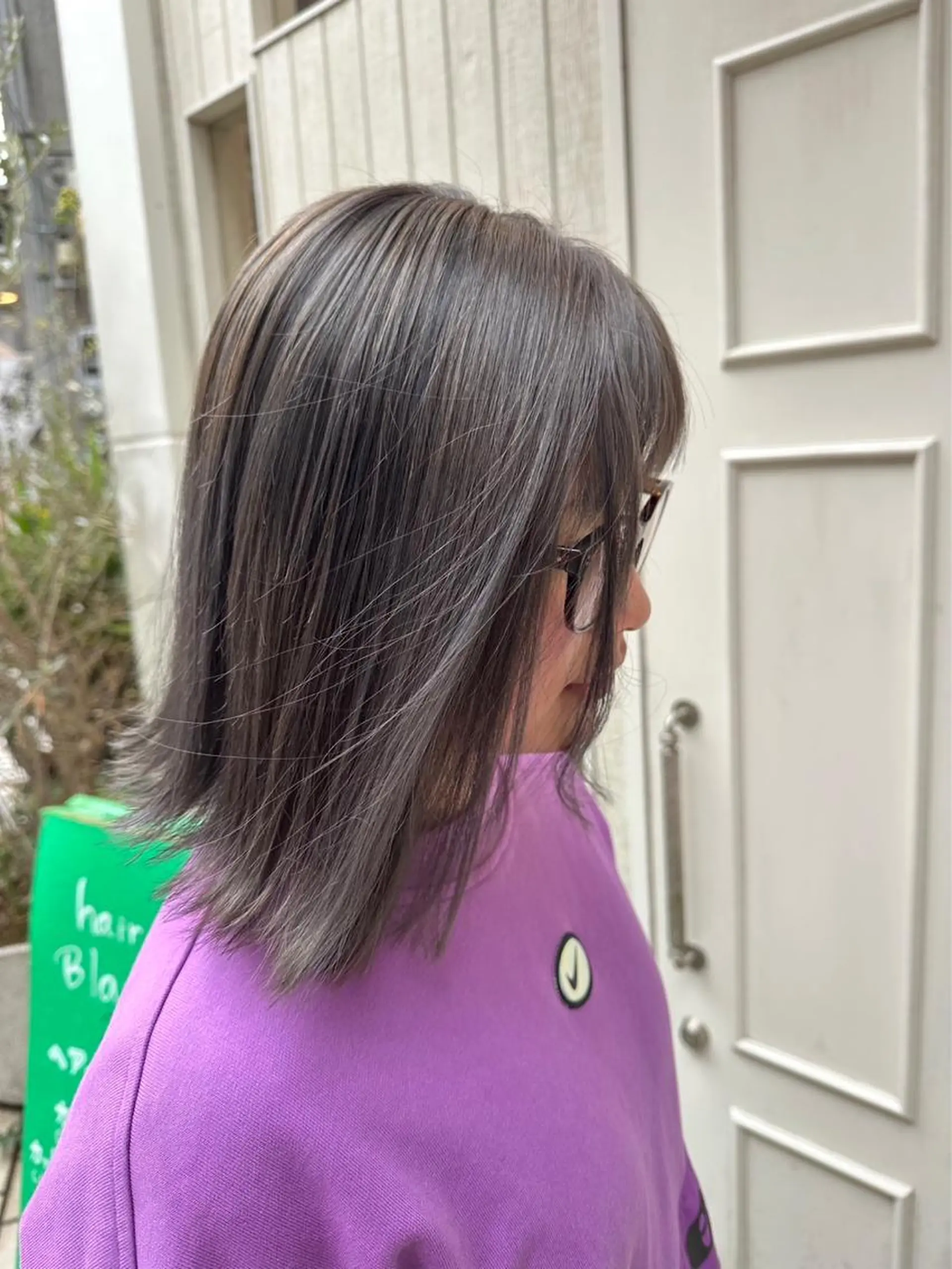 ミディアム カラー ブリーチ ダブルカラー グラデーションカラー ハイライトカラー インナーカラー 💈Blanco💈 カラー&ケア🌈のヘアスタイル