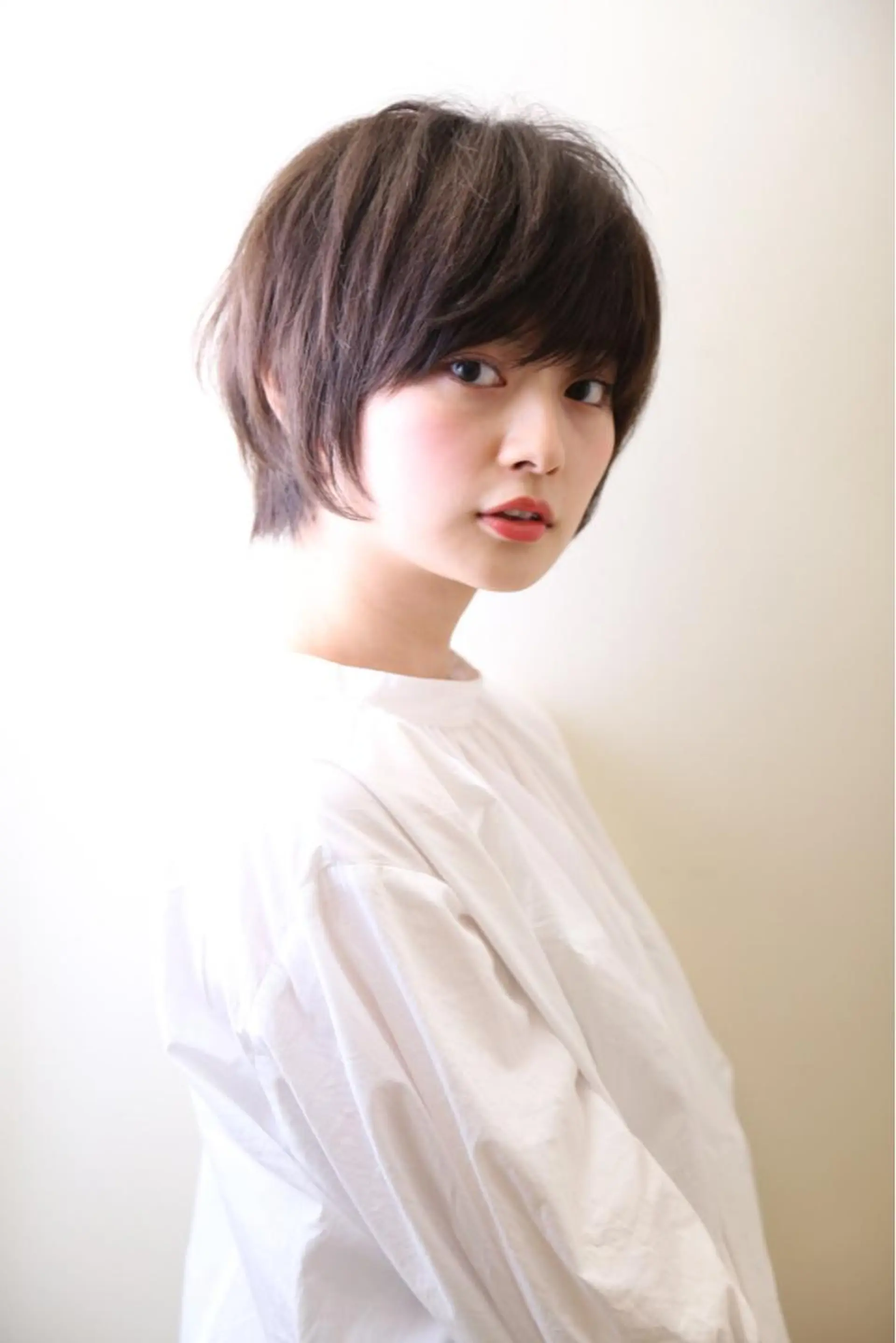 ショート カラー キッズ 野崎 ひかりのヘアスタイル