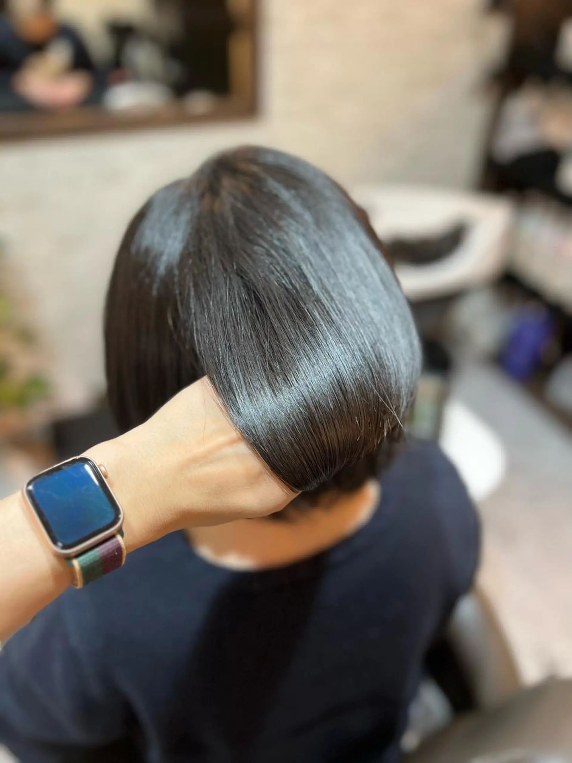 ショート トリートメント カット トリートメント ツヤ髪専門美容師 桑原　和誠のヘアスタイル