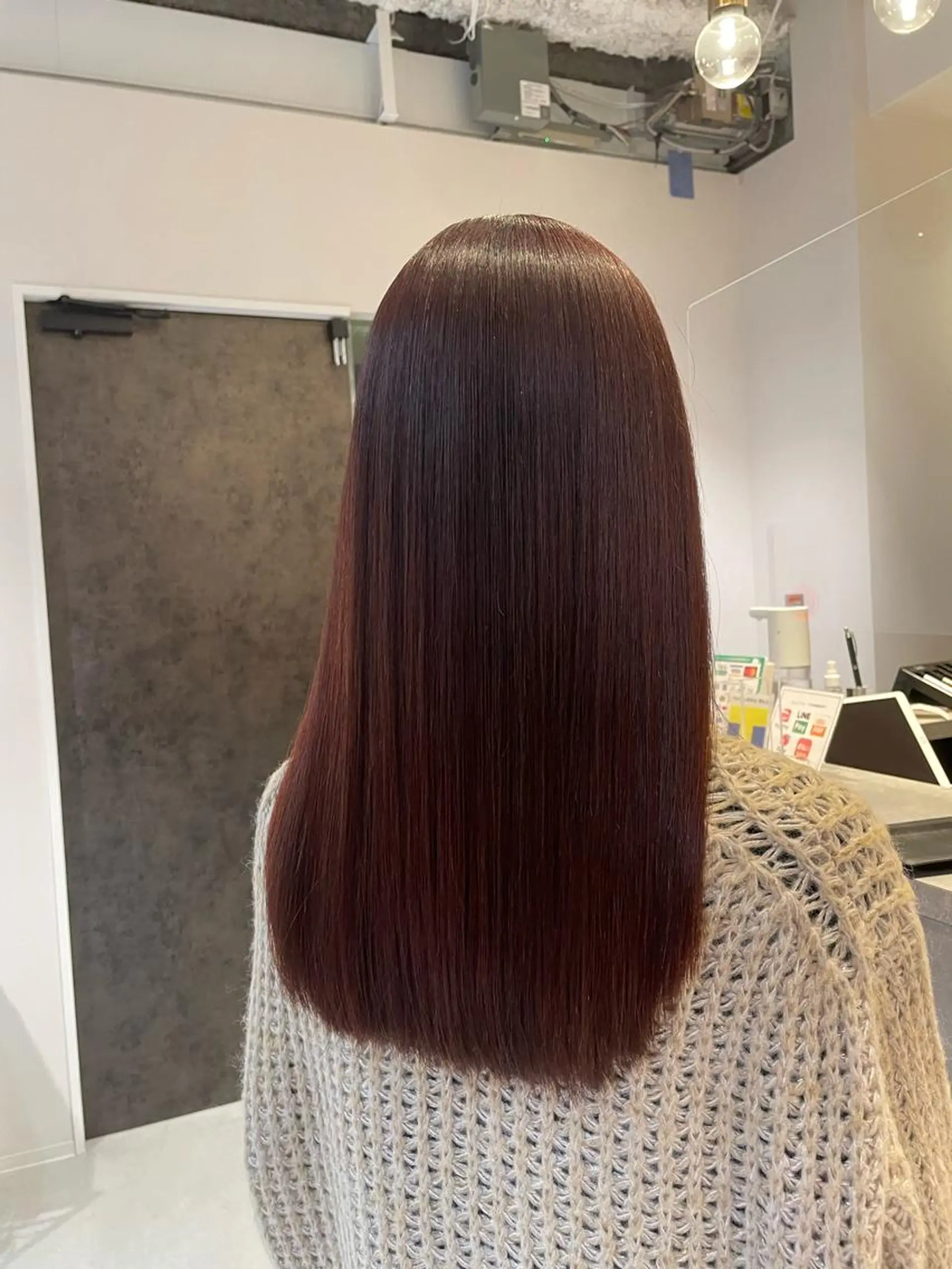 ロング カラー ヘアアレンジ メンズ 寺西 恵🪡🤍のヘアスタイル