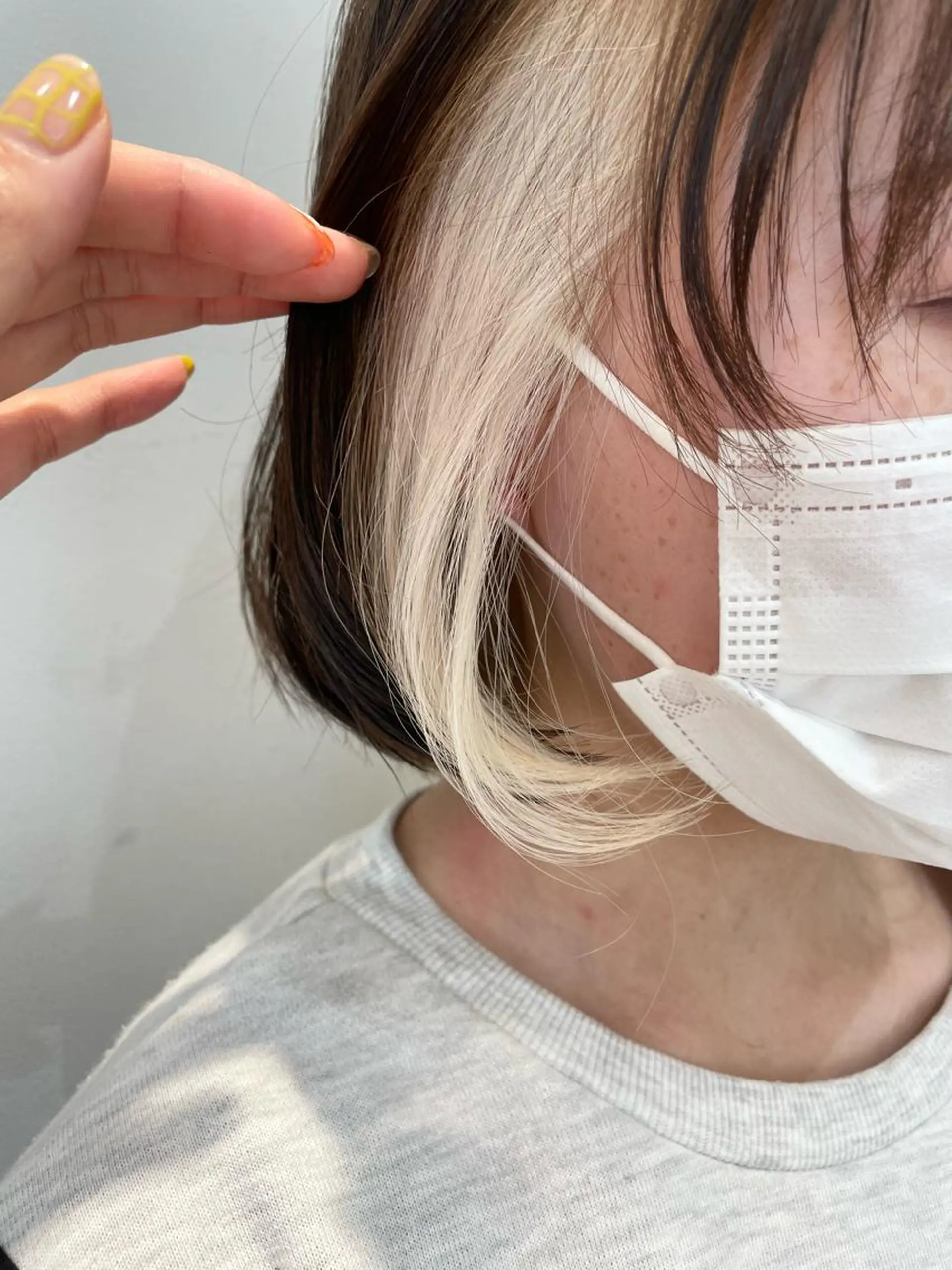 ショート カラー ブリーチ カット ヘアカラー トリートメント 🦖鶴岡香純🦖 産休中のヘアスタイル