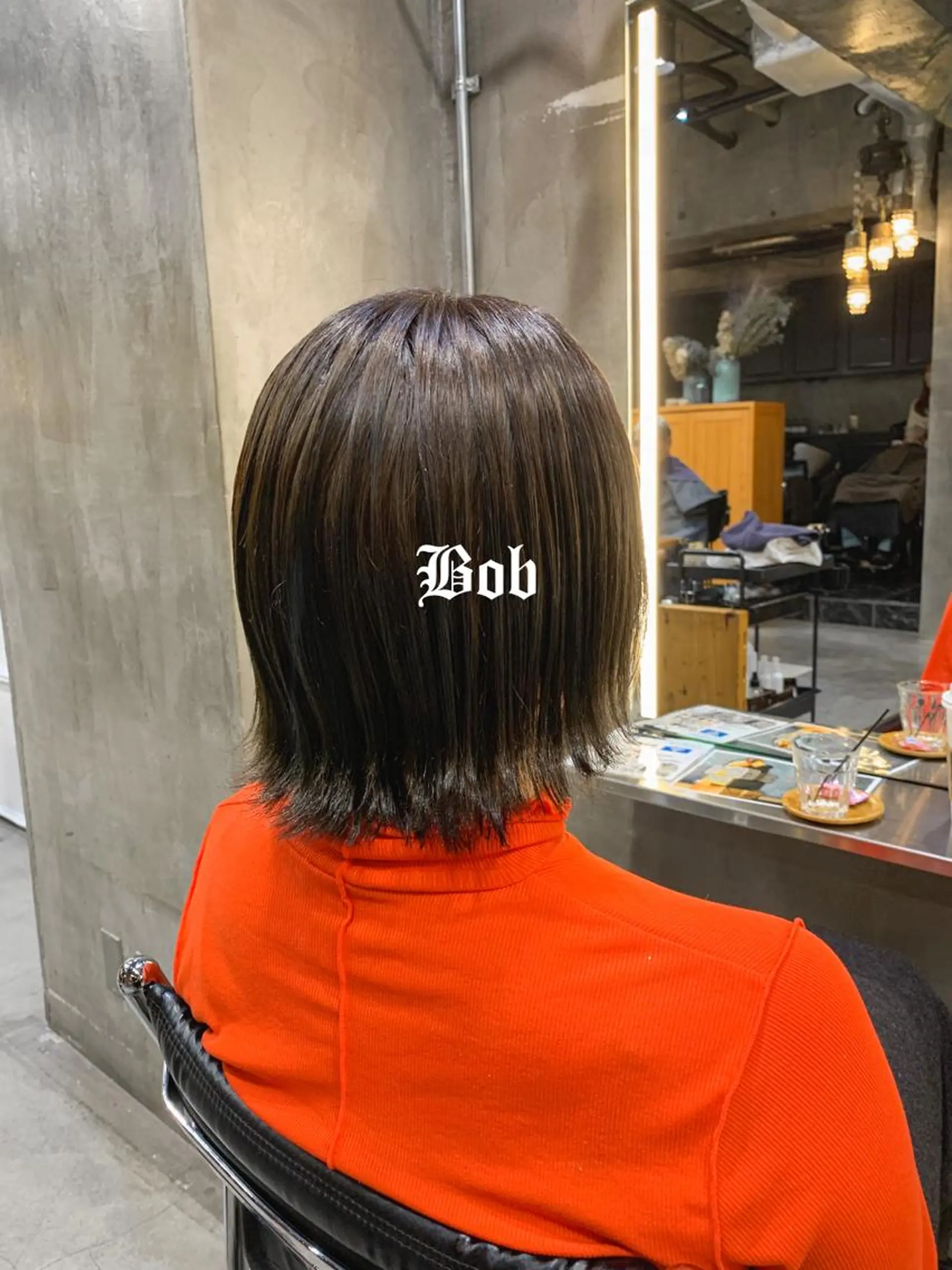 ミディアム カラー メンズパーマ特化 Gakutoのヘアスタイル