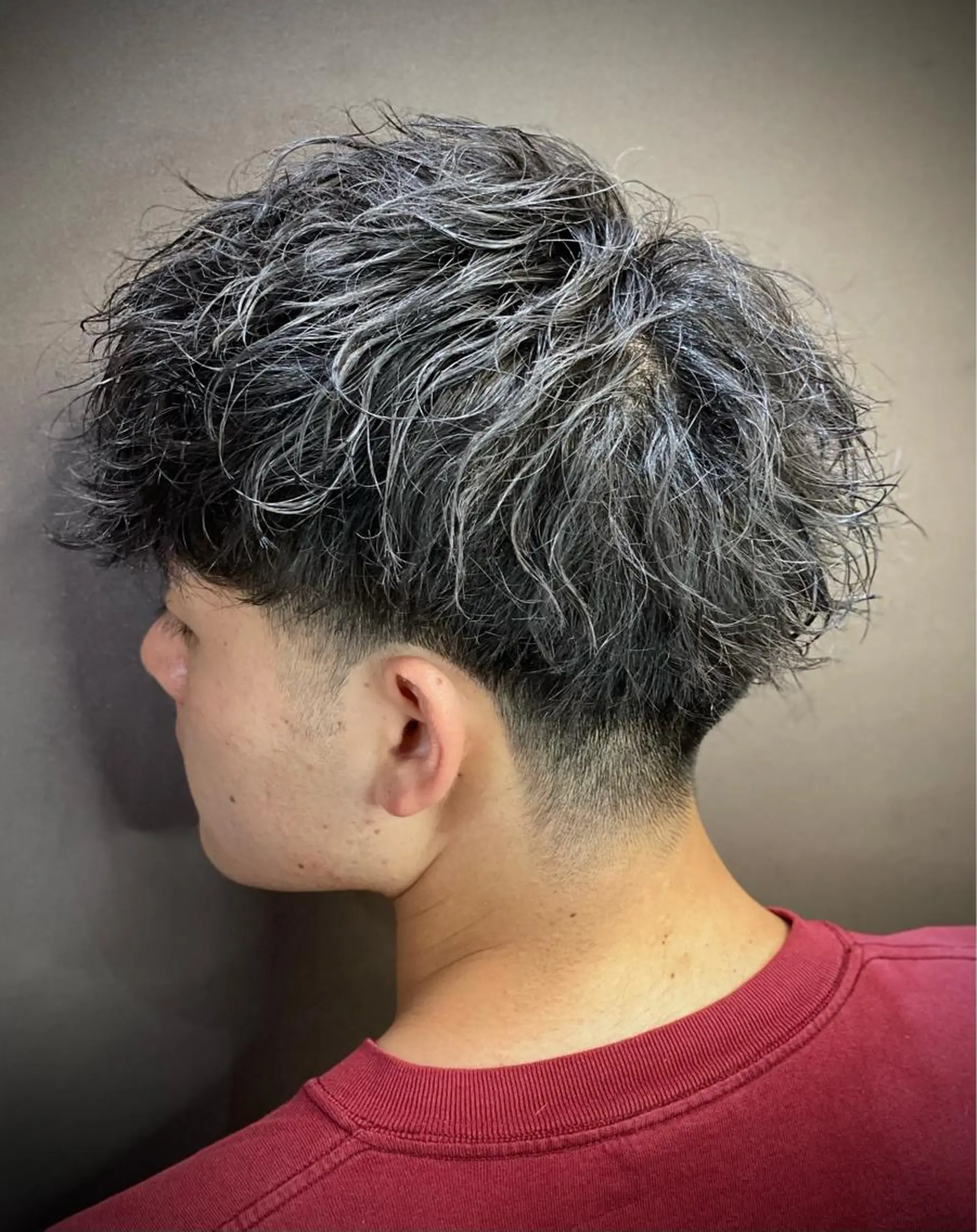 ショート パーマ メンズ プレミアムバーバー新宿店所属・⚡️メンズ特化⚡️ 倉林 隼大のヘアスタイル