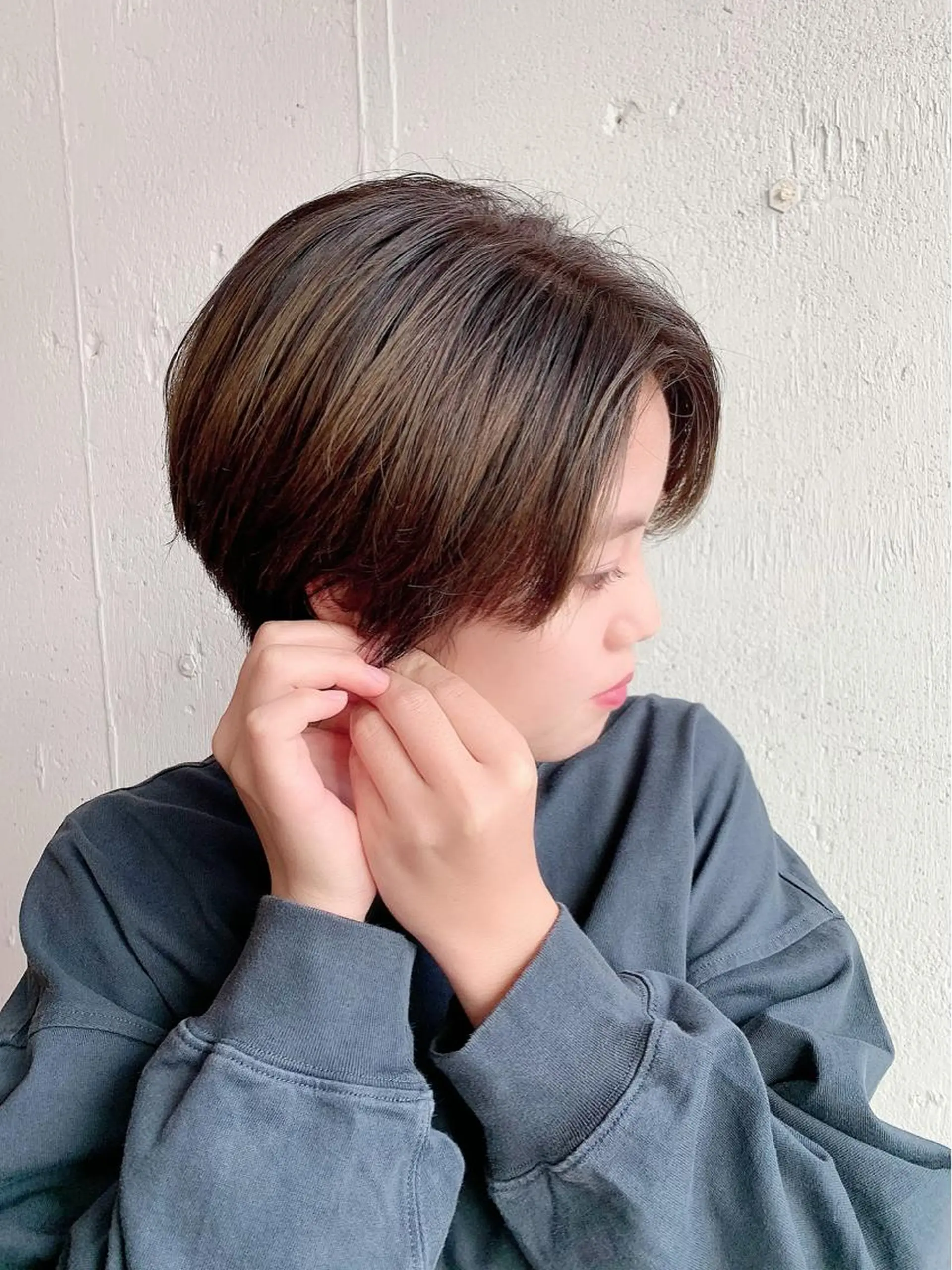 ショート カラー ハンサムショート ショートヘア カット ヘアカラー 💛丁寧さNo.🥇 🧸片山智裕💛のヘアスタイル
