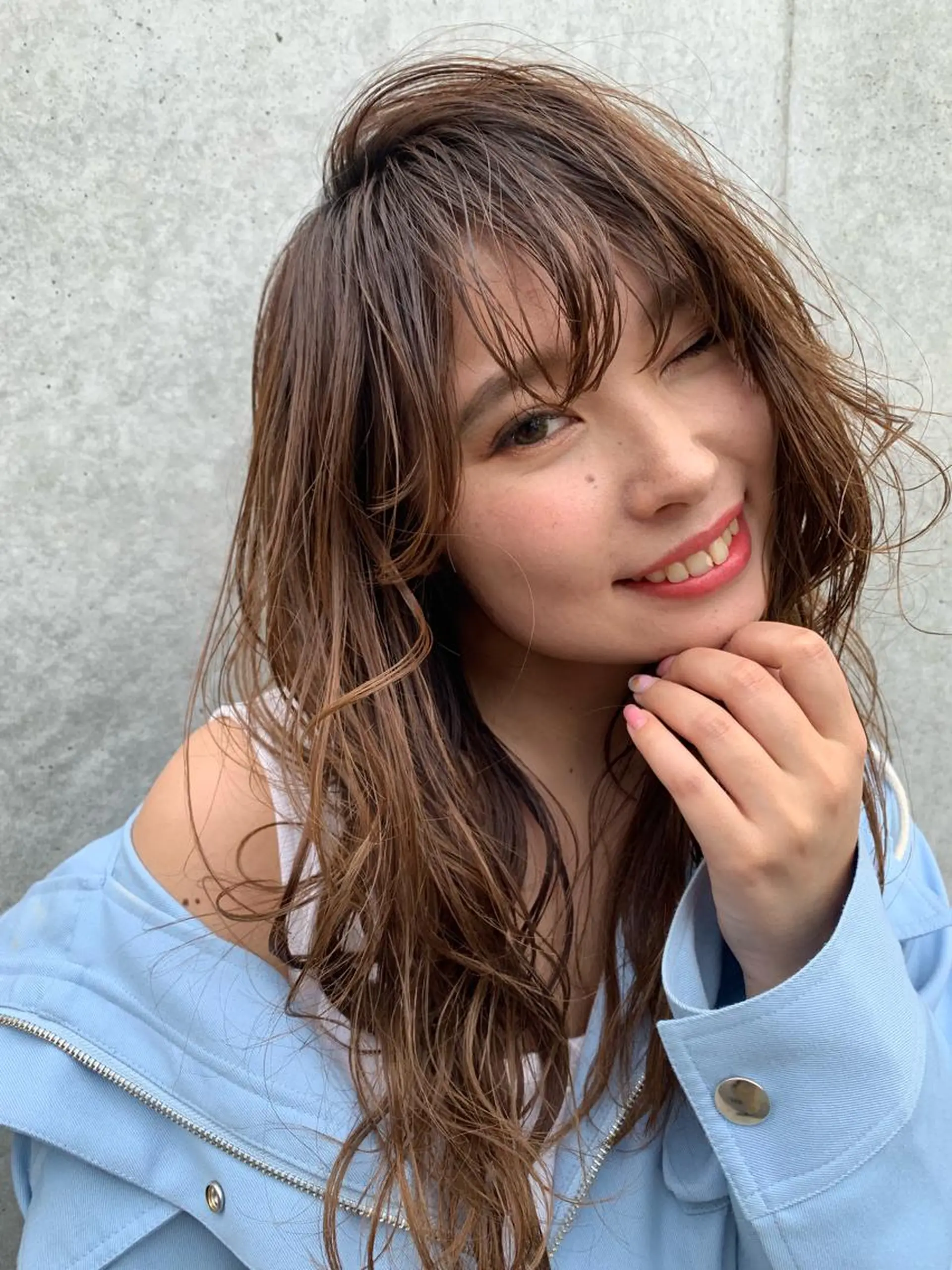 ロング カラー ベージュカラー DUMBO所属・【完全マンツー 恵比寿】佐藤 翔のヘアスタイル