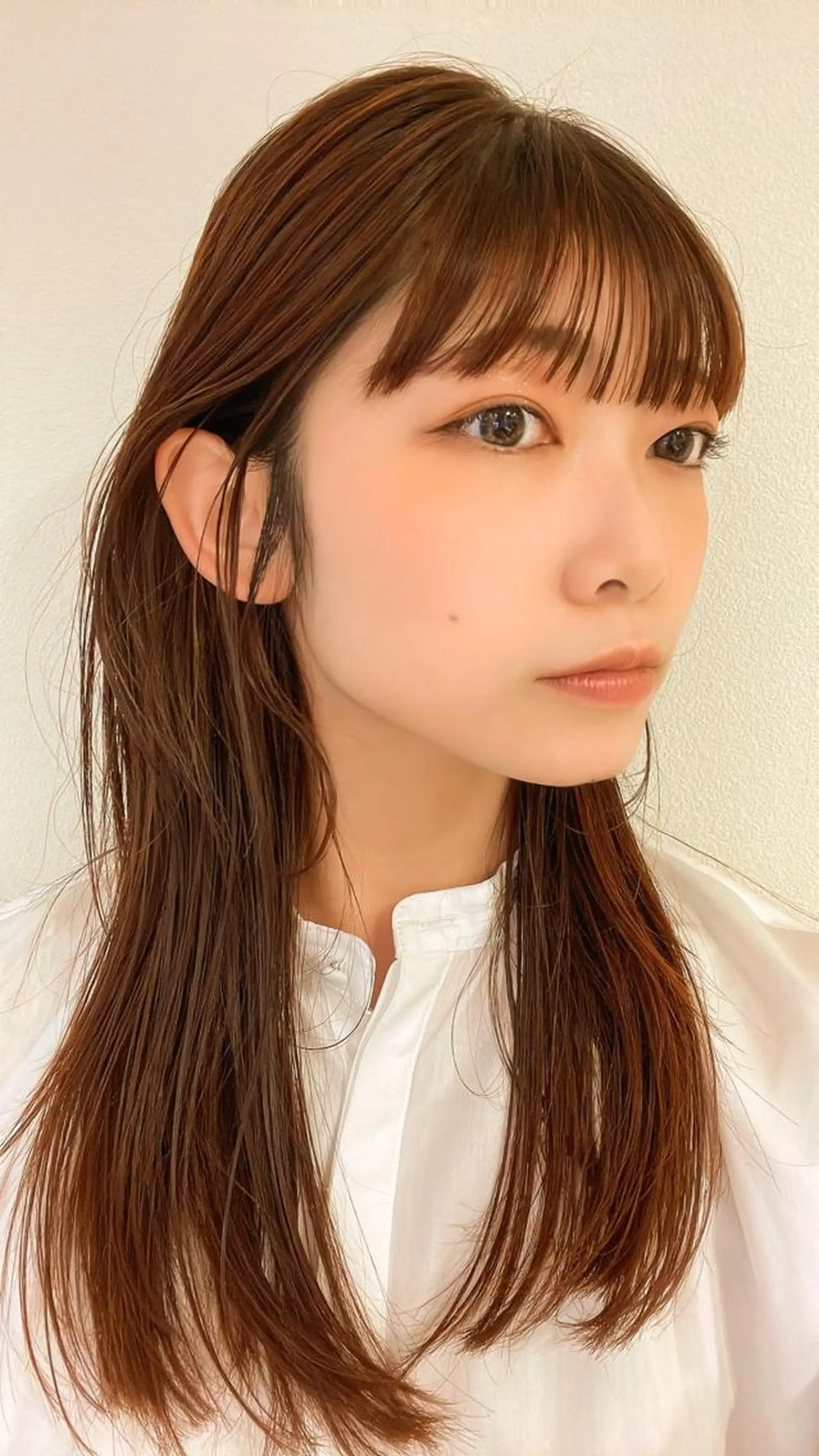 ミディアム カラー カット ヘアカラー 関 京磨のヘアスタイル
