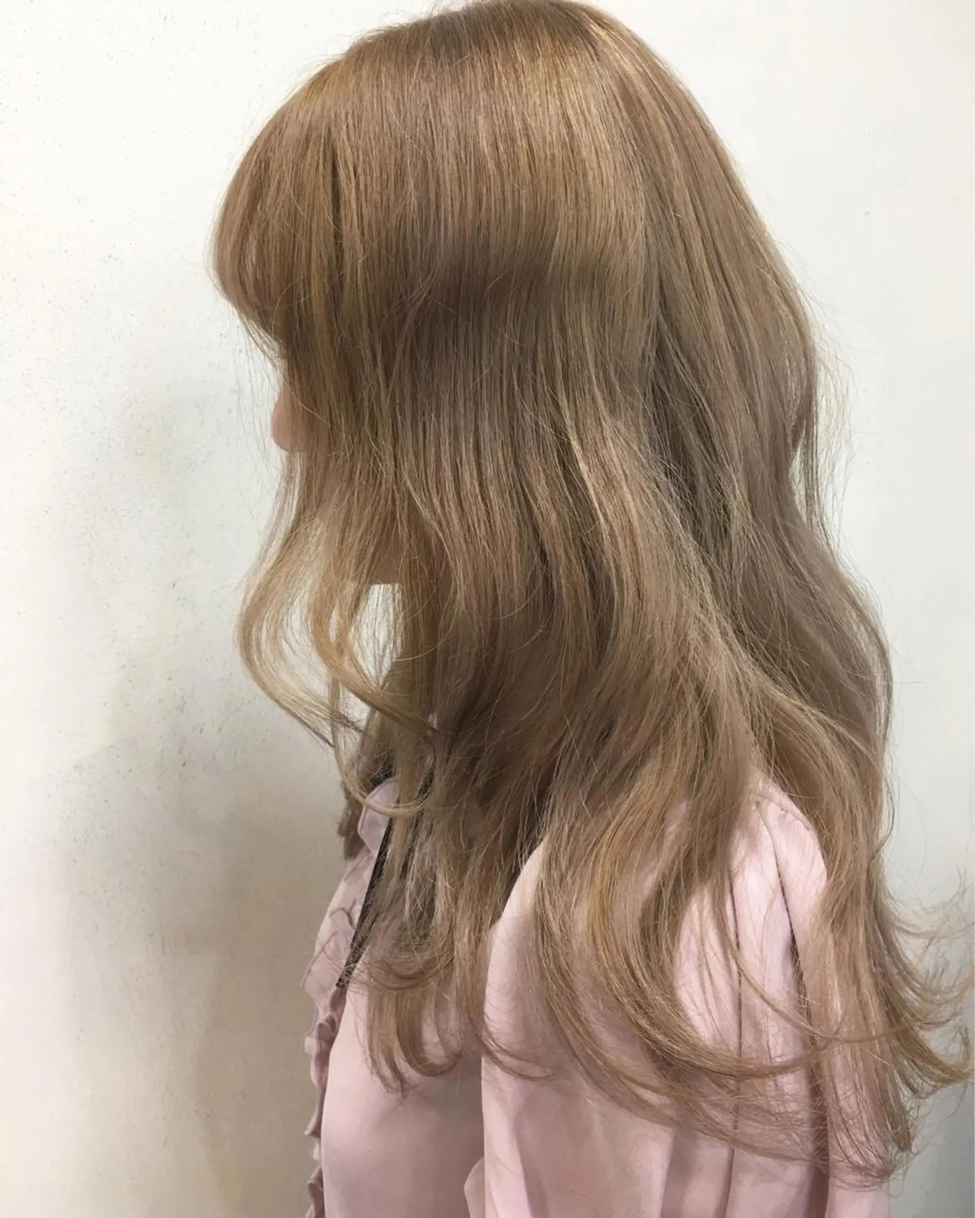 セミロング カラー ヘアアレンジ エクステの神様 ▫️原島ユウヤ▫️のヘアスタイル