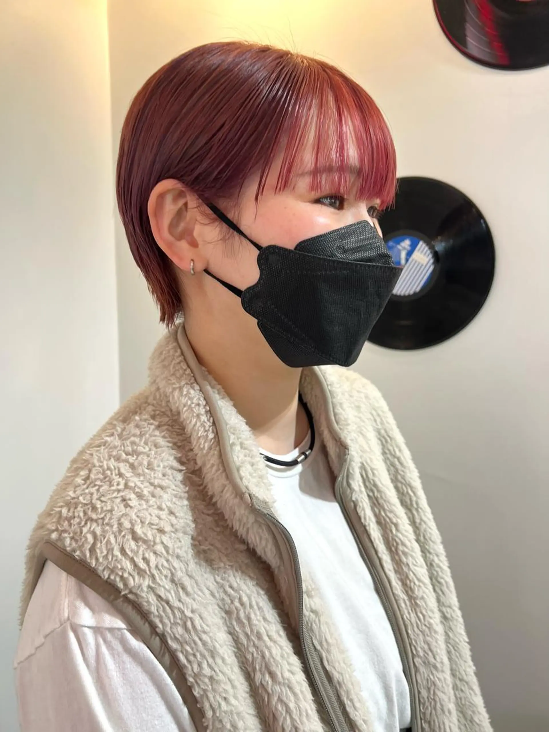 ショート カラー ヘアアレンジ 🧨ブリーチー×ボブ レイヤー💎じゅえるのヘアスタイル