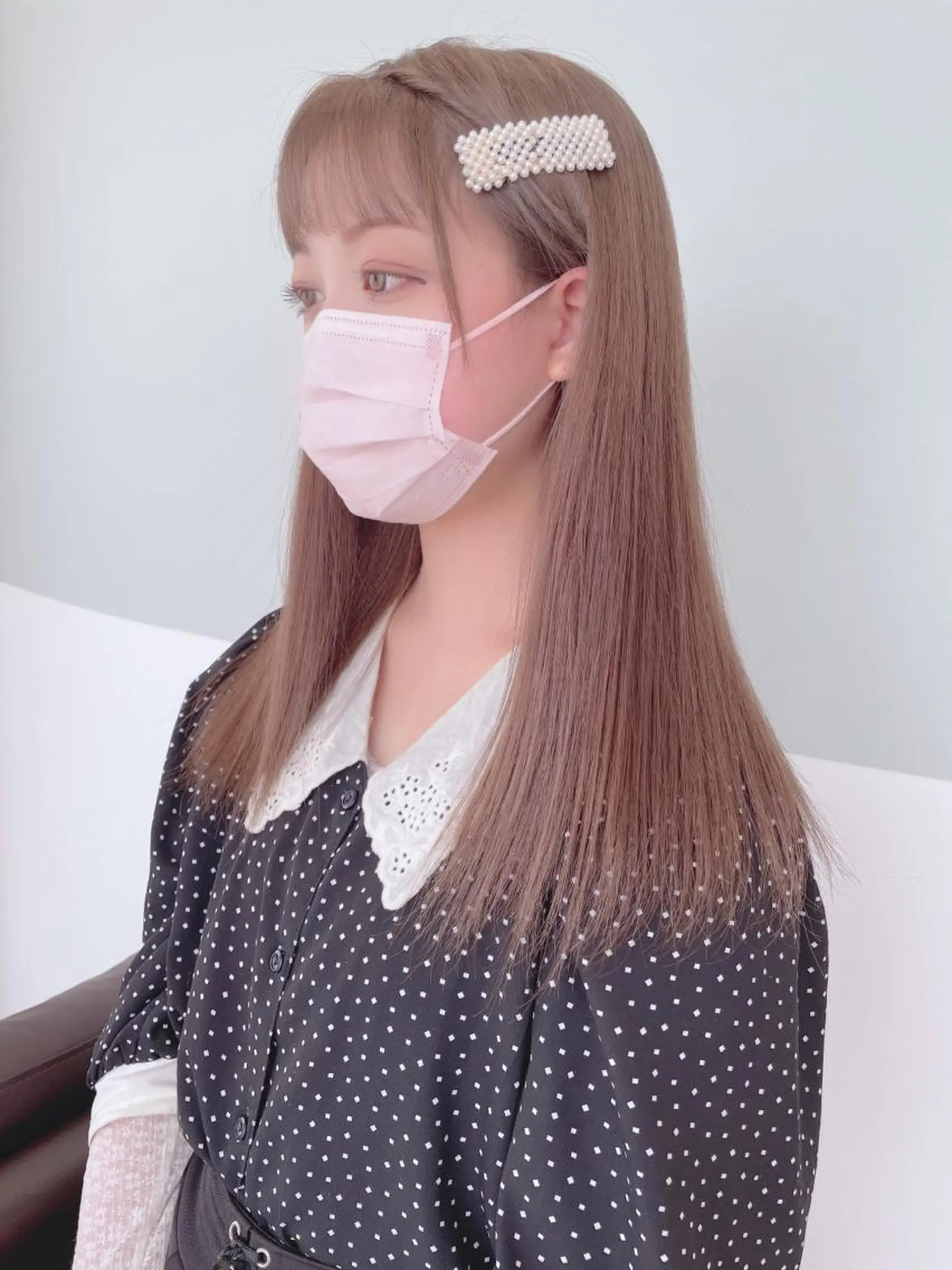 ロング ケアカラー matsuzawa mihoのヘアスタイル