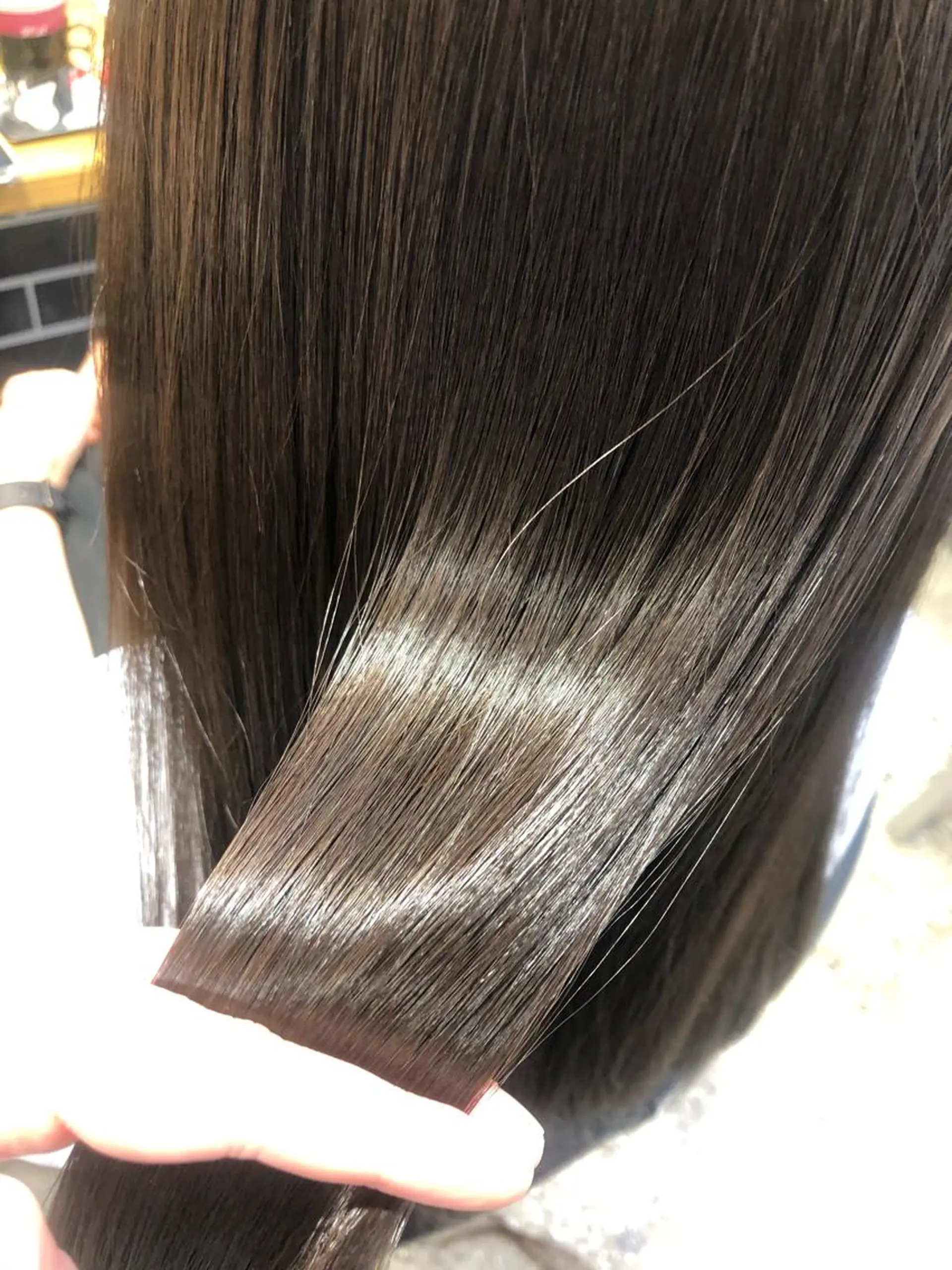 ロング カラー トリートメント mai🐷髪質改善 🖤透ける暗髪🖤のヘアスタイル