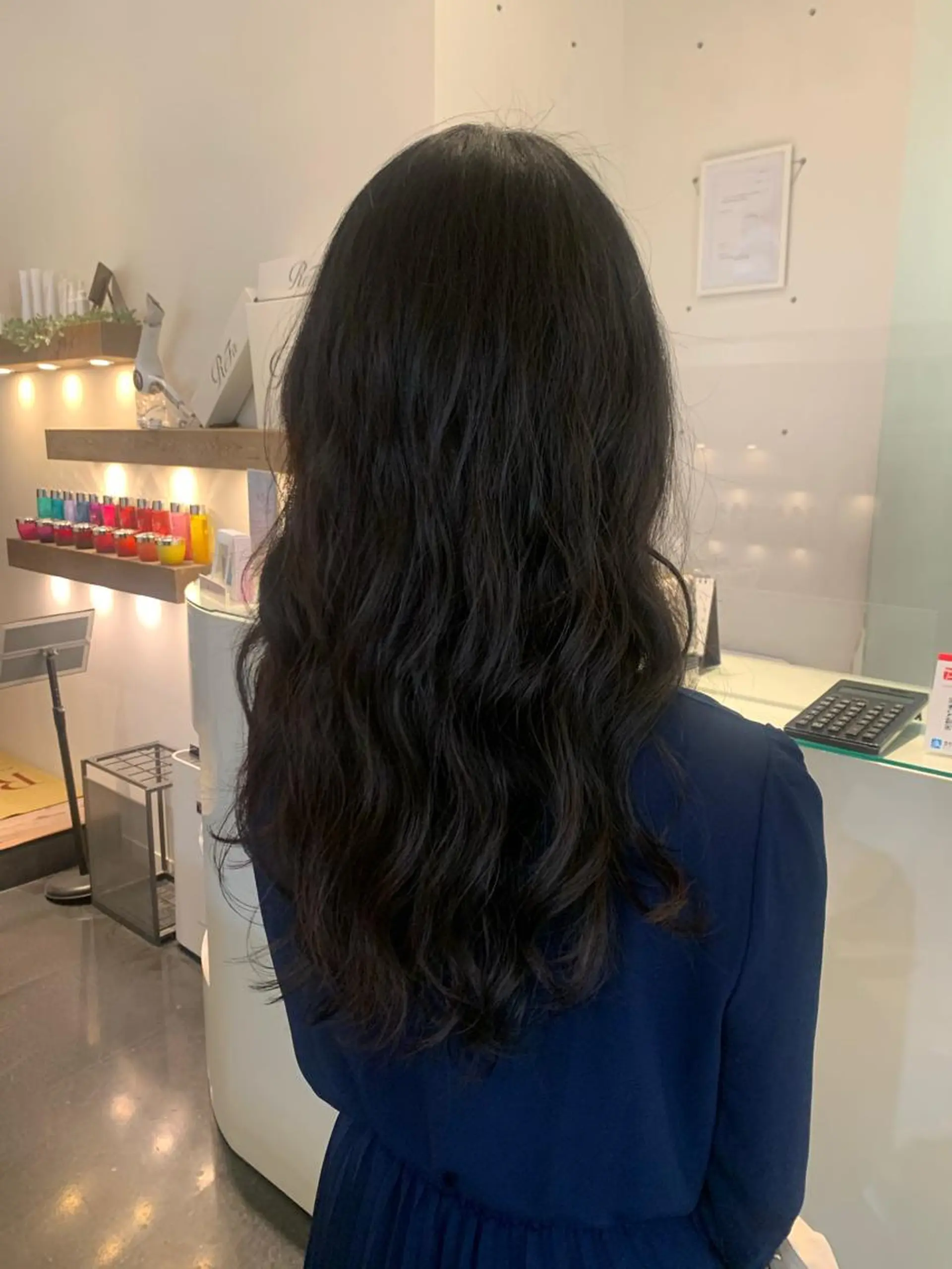 ロング パーマ SALOWIN    銀座RAY 2所属・yamashika honokaのヘアスタイル