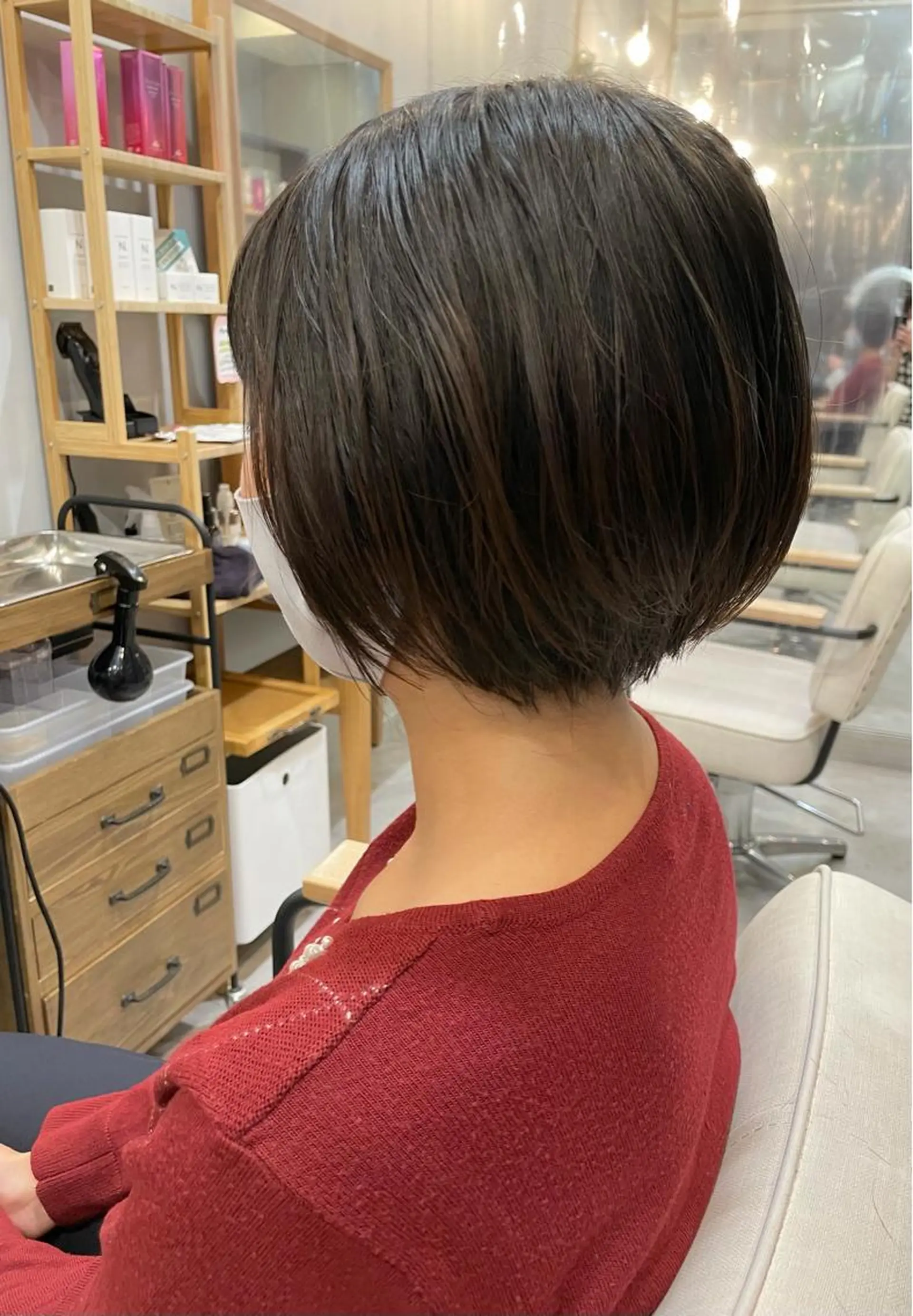 ショート カット 🌈ショートボブ⚪︎ 暖色🌈村山武史のヘアスタイル