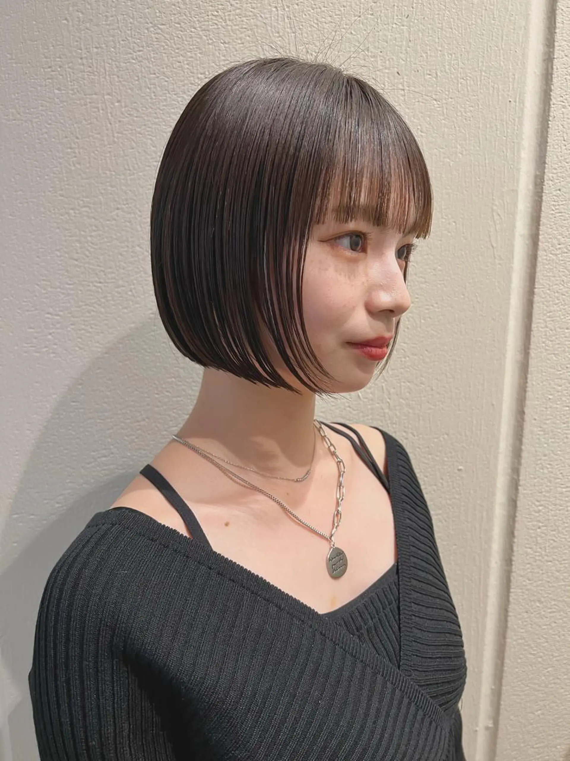 ミディアム ボブ カット 大澤 叶方のヘアスタイル