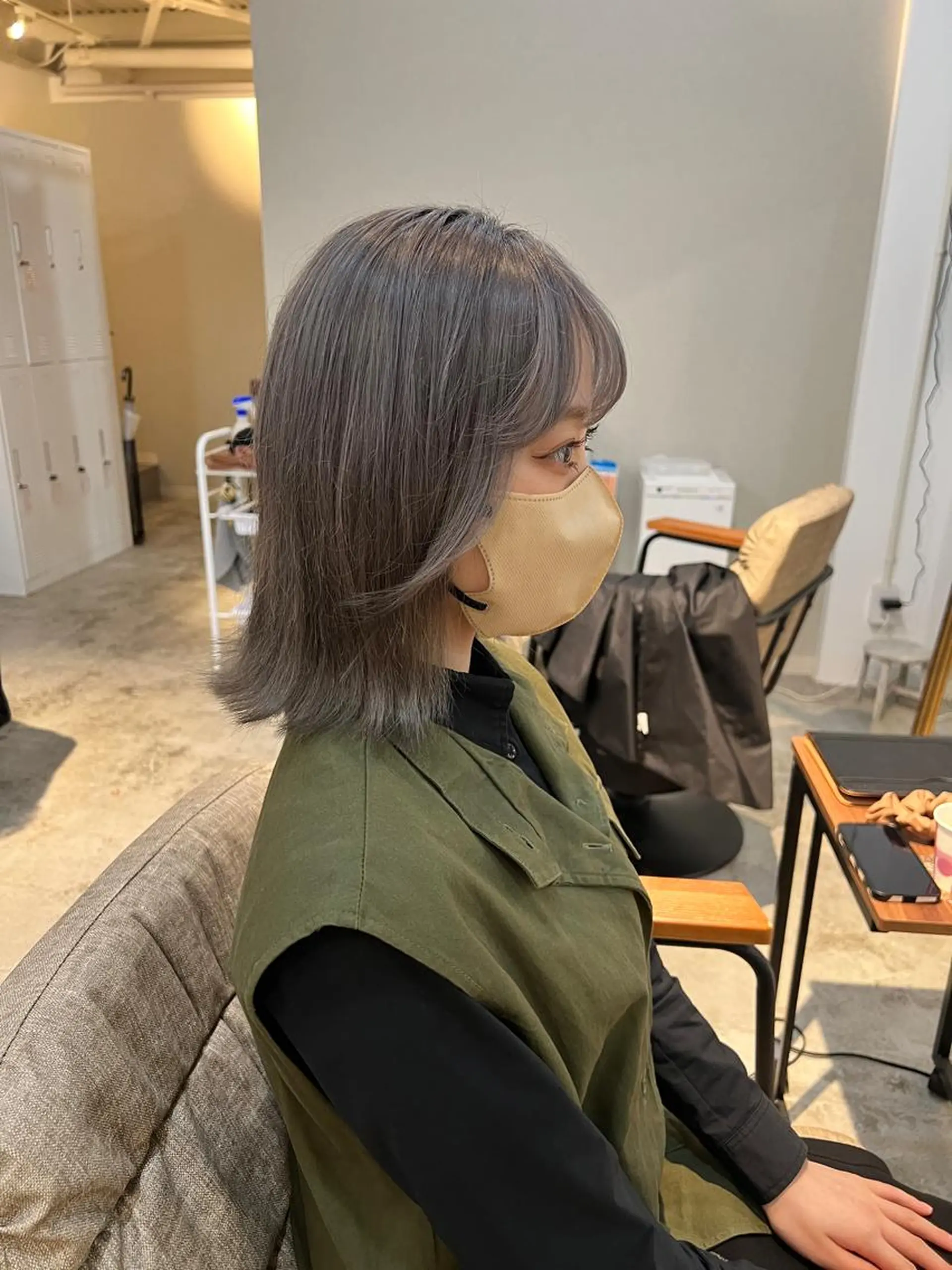 ミディアム カラー sherry所属・髪質再整color 🤎cut🤎ぐっちのヘアスタイル