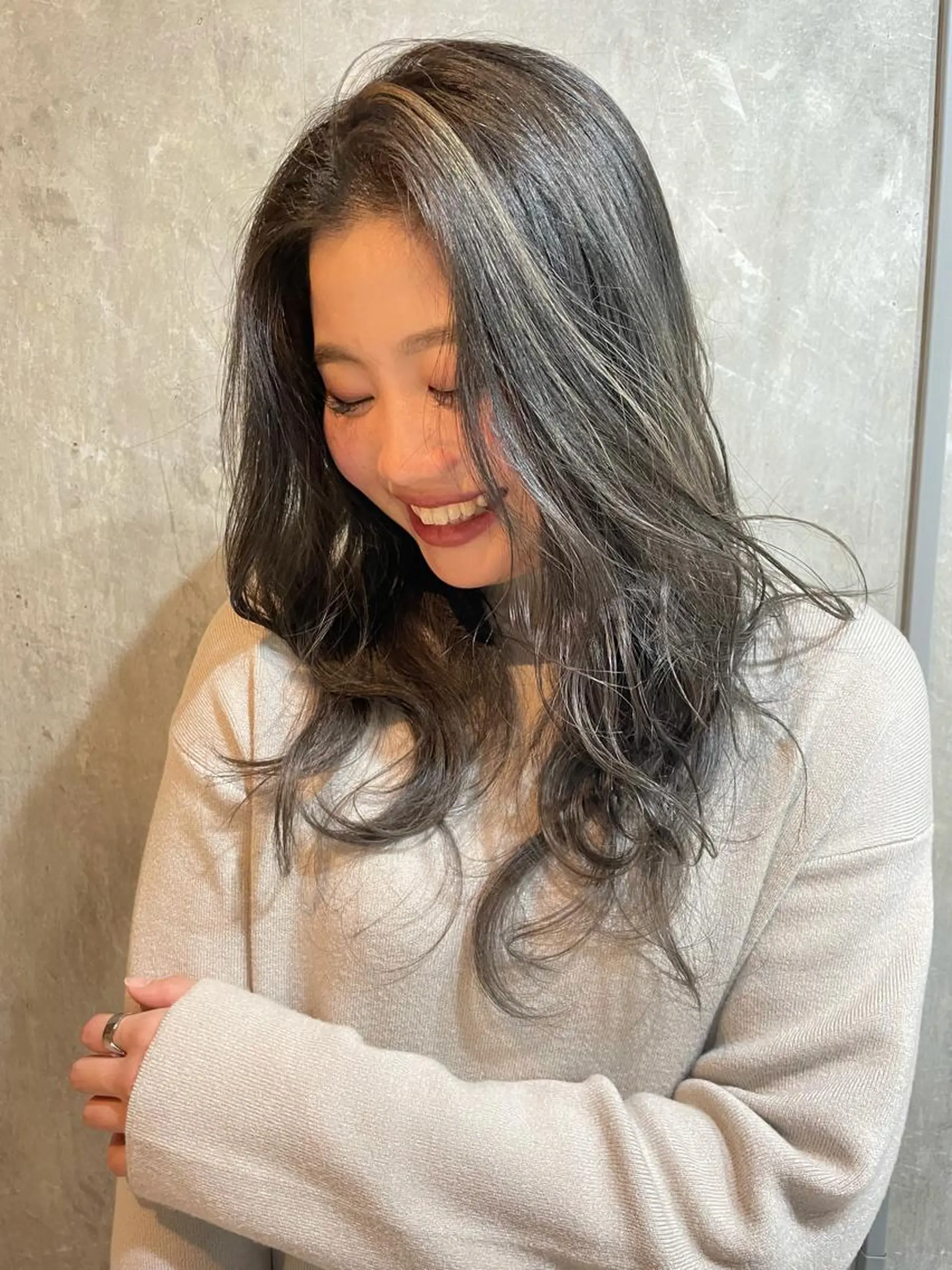 ロング カラー risako🇰🇷 韓国ヘア/レイヤーのヘアスタイル