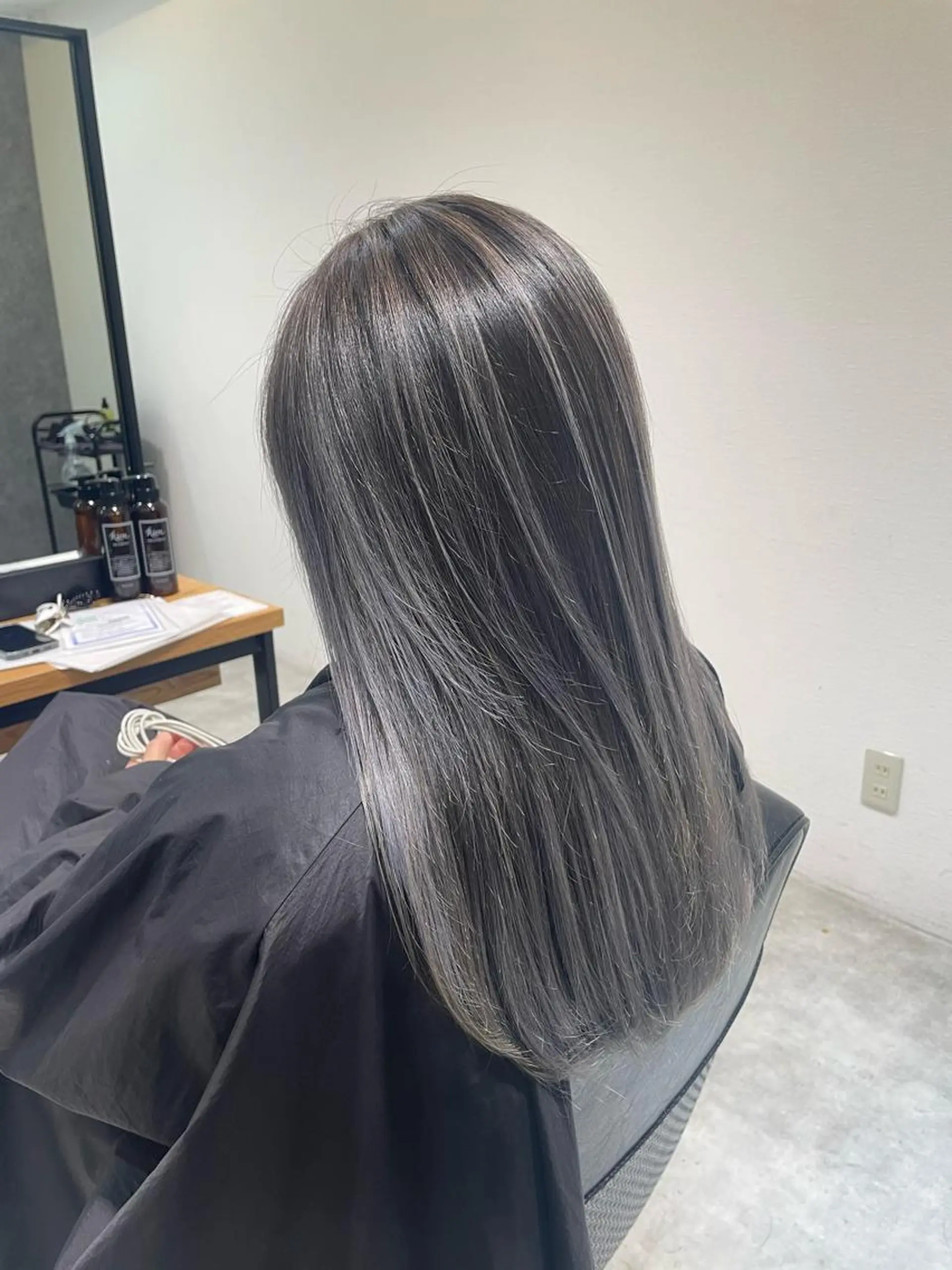 セミロング カラー 田中大星 /ボブ 縮毛矯正のヘアスタイル