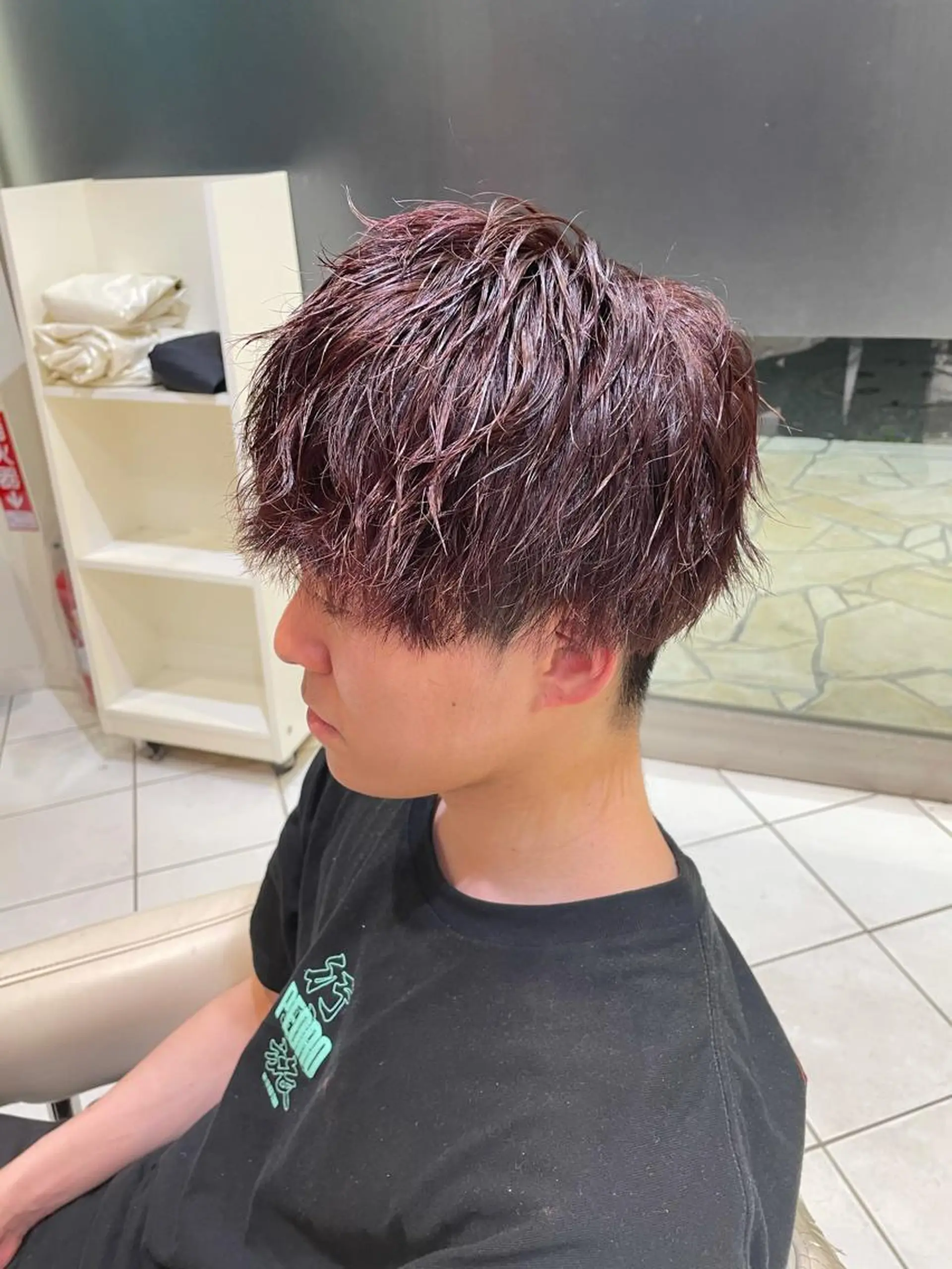 ショート カット ✨パーマ×ハイトーン Futo✨のヘアスタイル