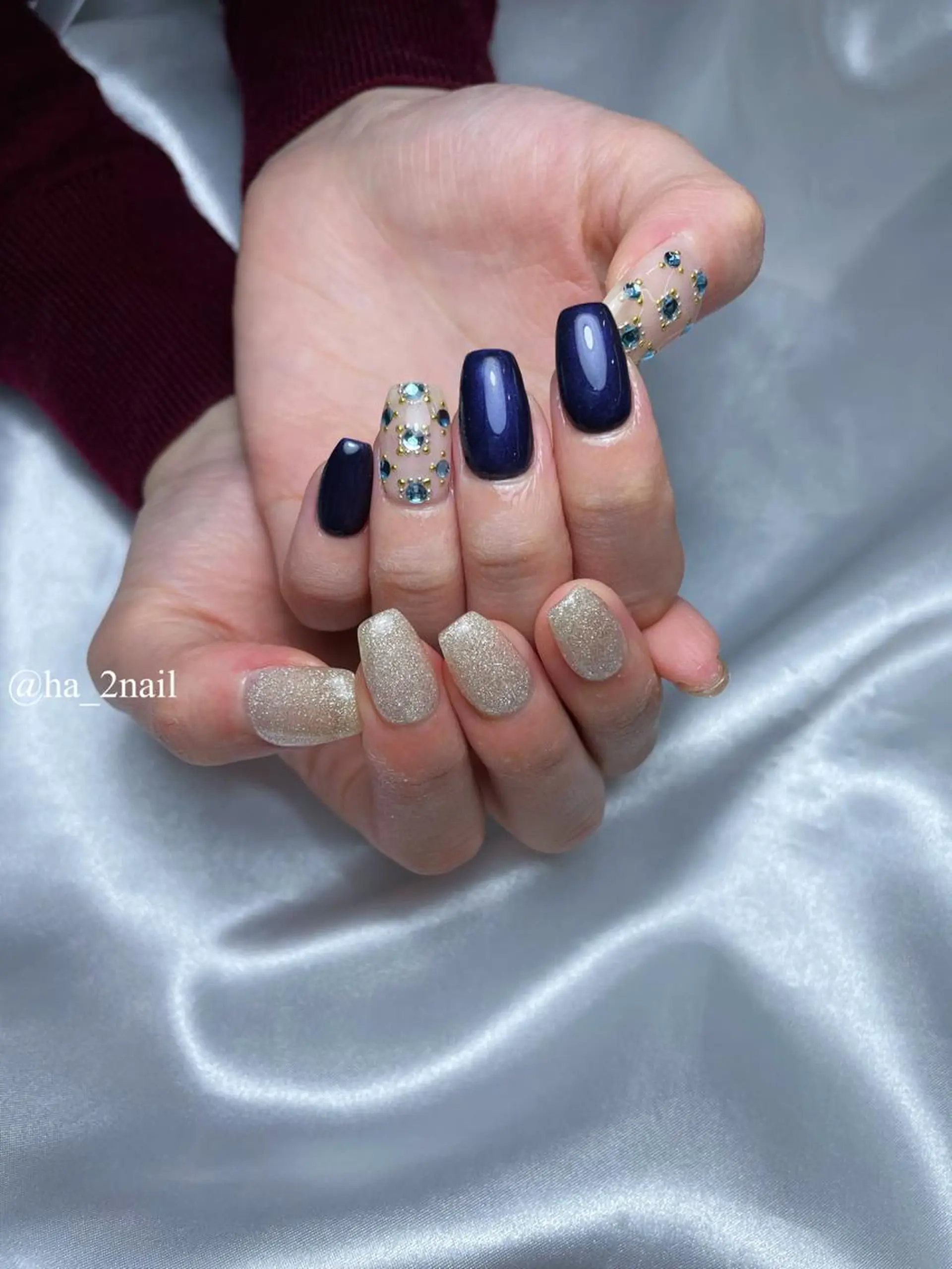 ネイル NAIL and EYELASH ALPHA.所属・ALPHA. 姫繇のネイルデザイン