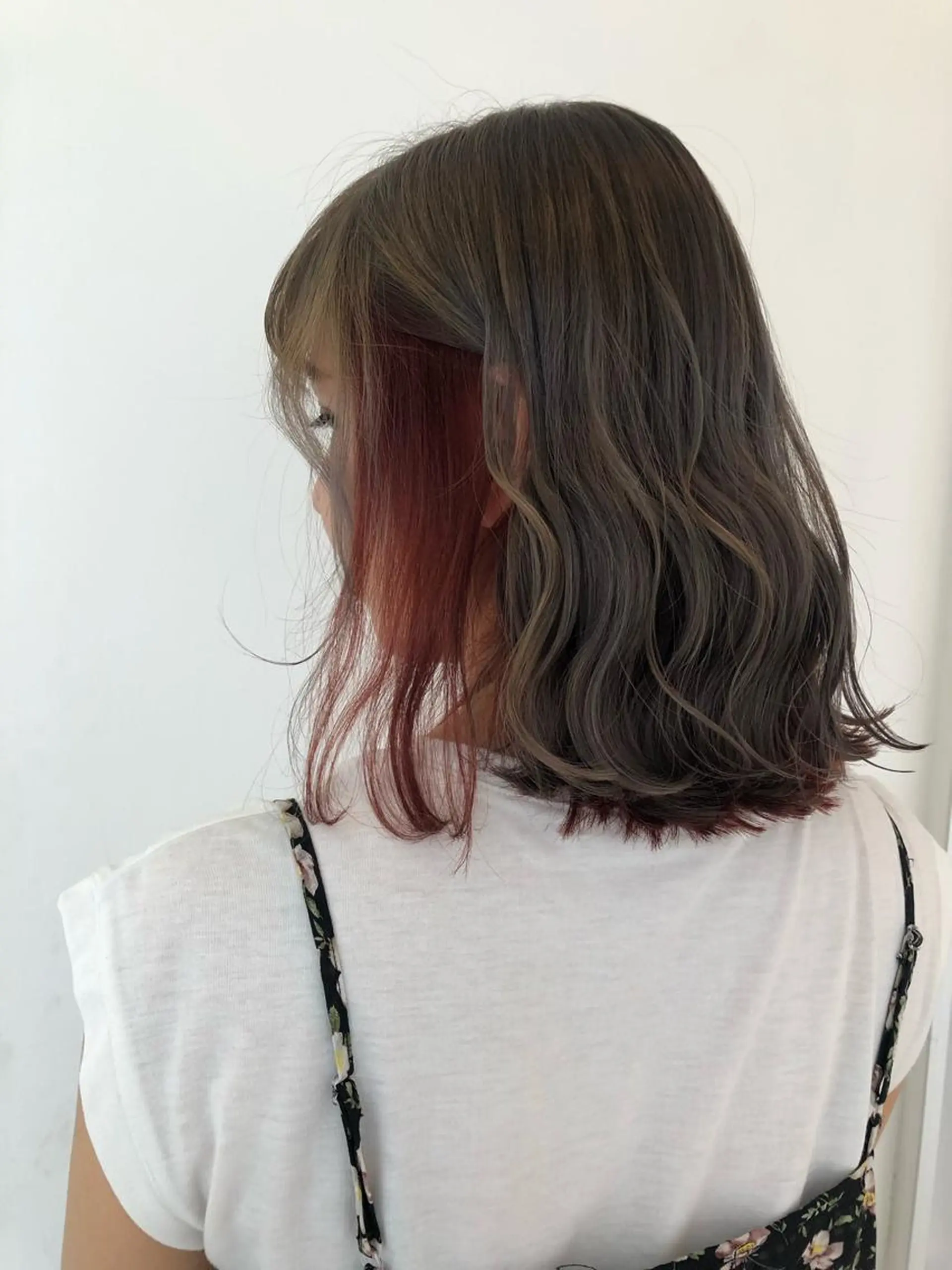 ショート カラー インナーカラー ピンクカラー ヘアカラー 🦋美髪／エクステ 🦋アベイクミのヘアスタイル