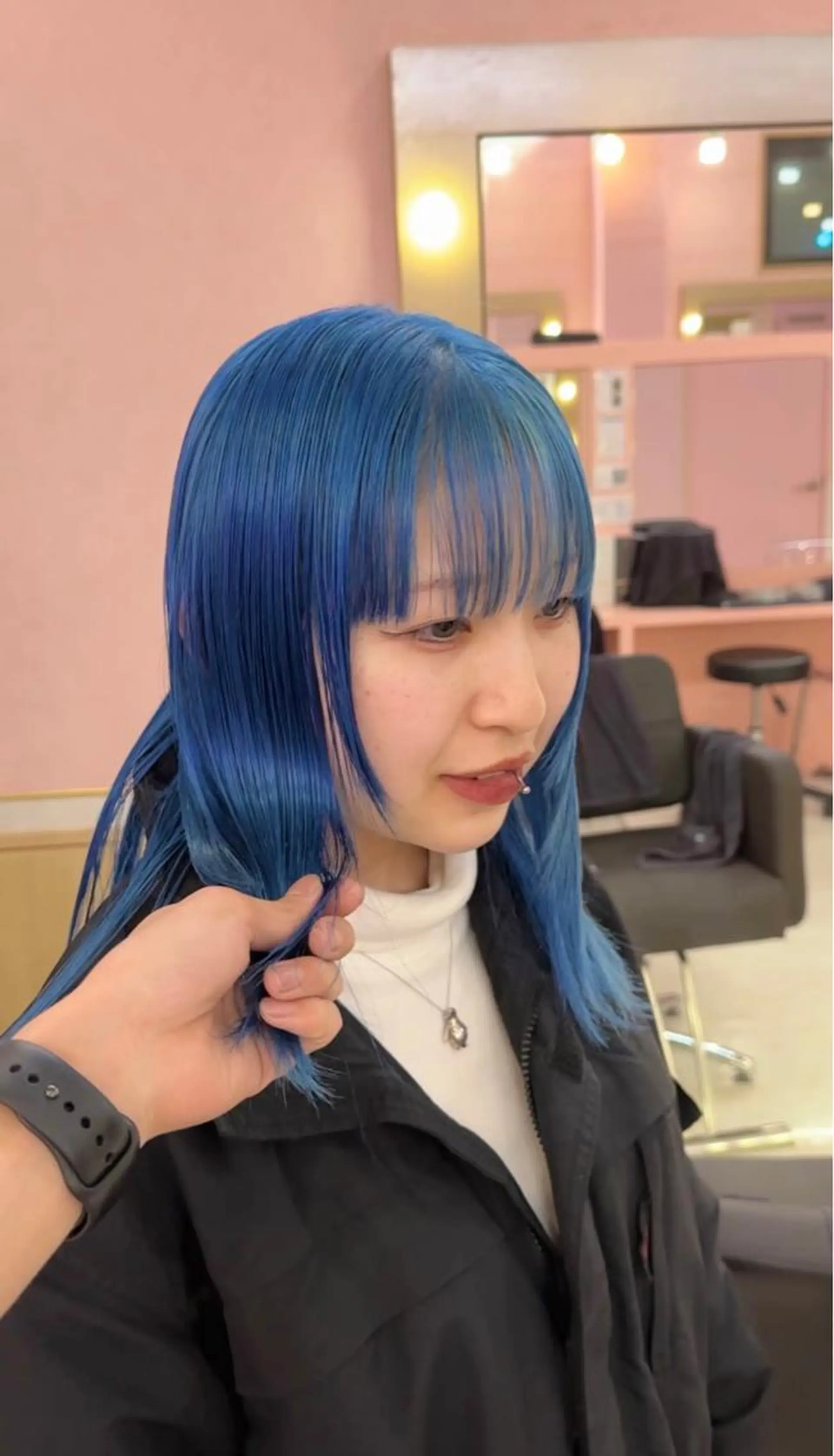 ロング ヘアカラー 🪞ダメージレス艶 🪞れいのヘアスタイル