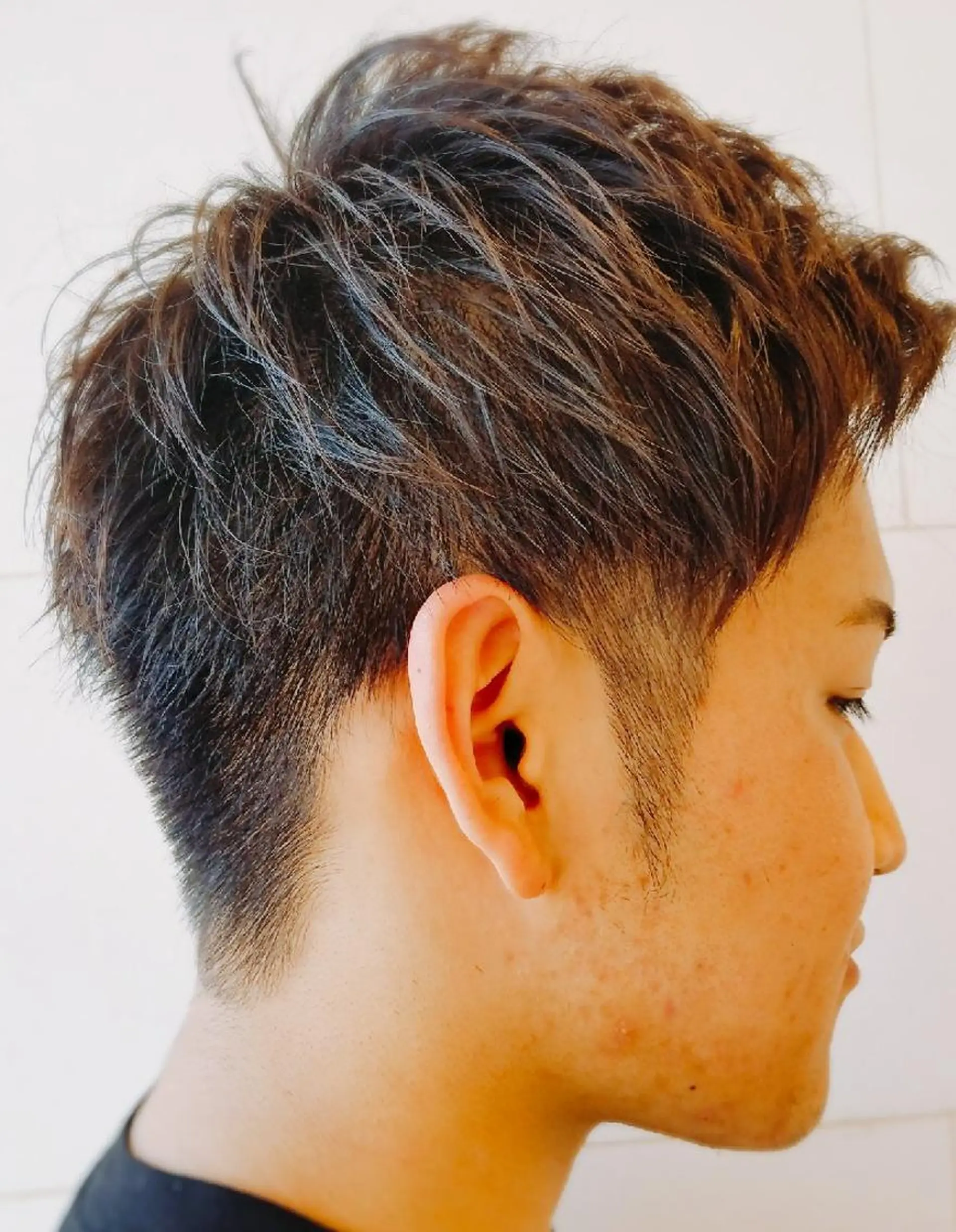 ショート メンズ ツーブロック 刈り上げ なかむら まいのヘアスタイル