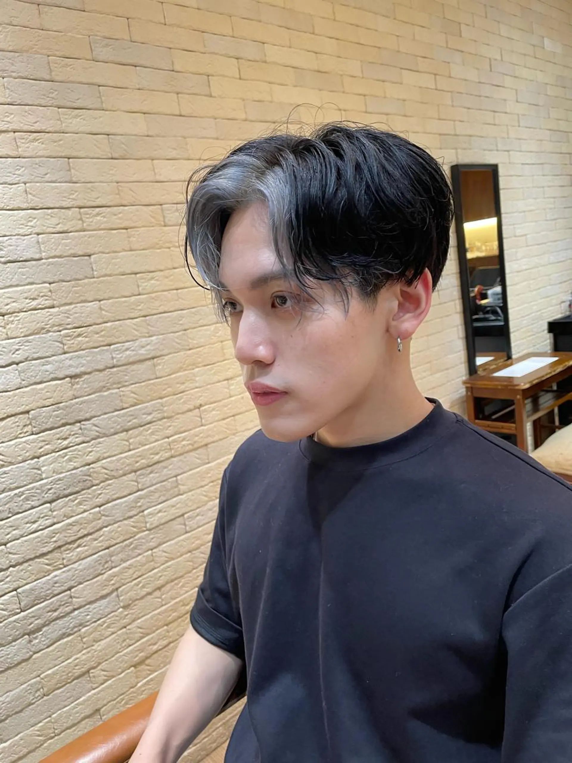 メンズ 亀川蓮 Agu hairのヘアスタイル