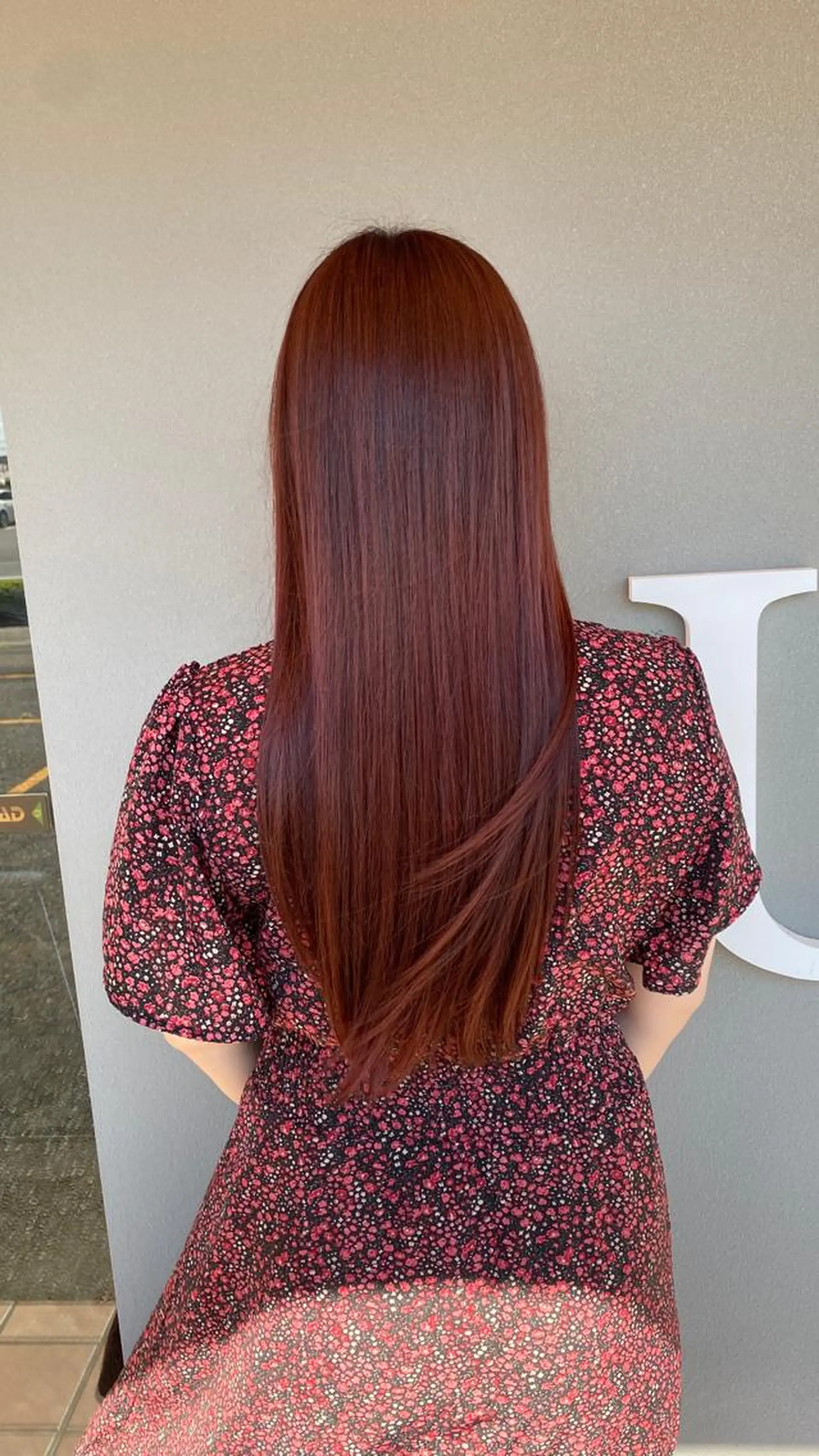 ロング ヘアカラー トリートメント U&i所属・平田 広大のヘアスタイル