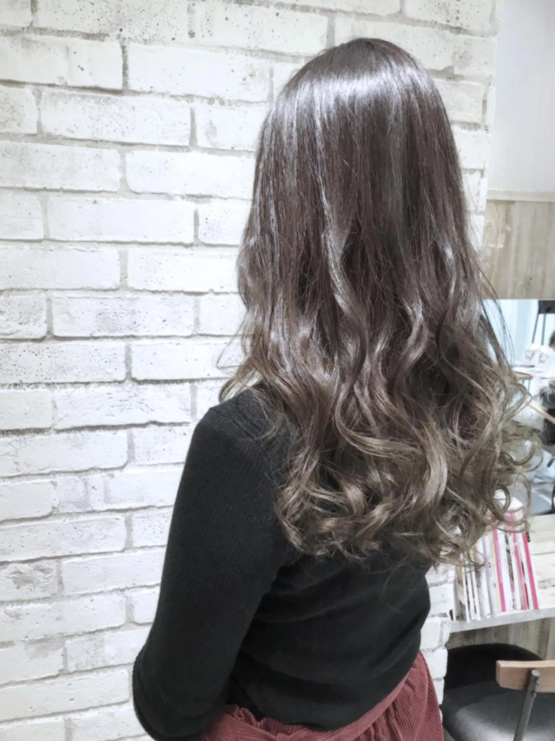 ロング カラー パーマ ヘアアレンジ メンズ キッズ ネイル マツエク・マツパ ヘアカラー バレイヤージュ🌱 渡邉悟🌱のヘアスタイル