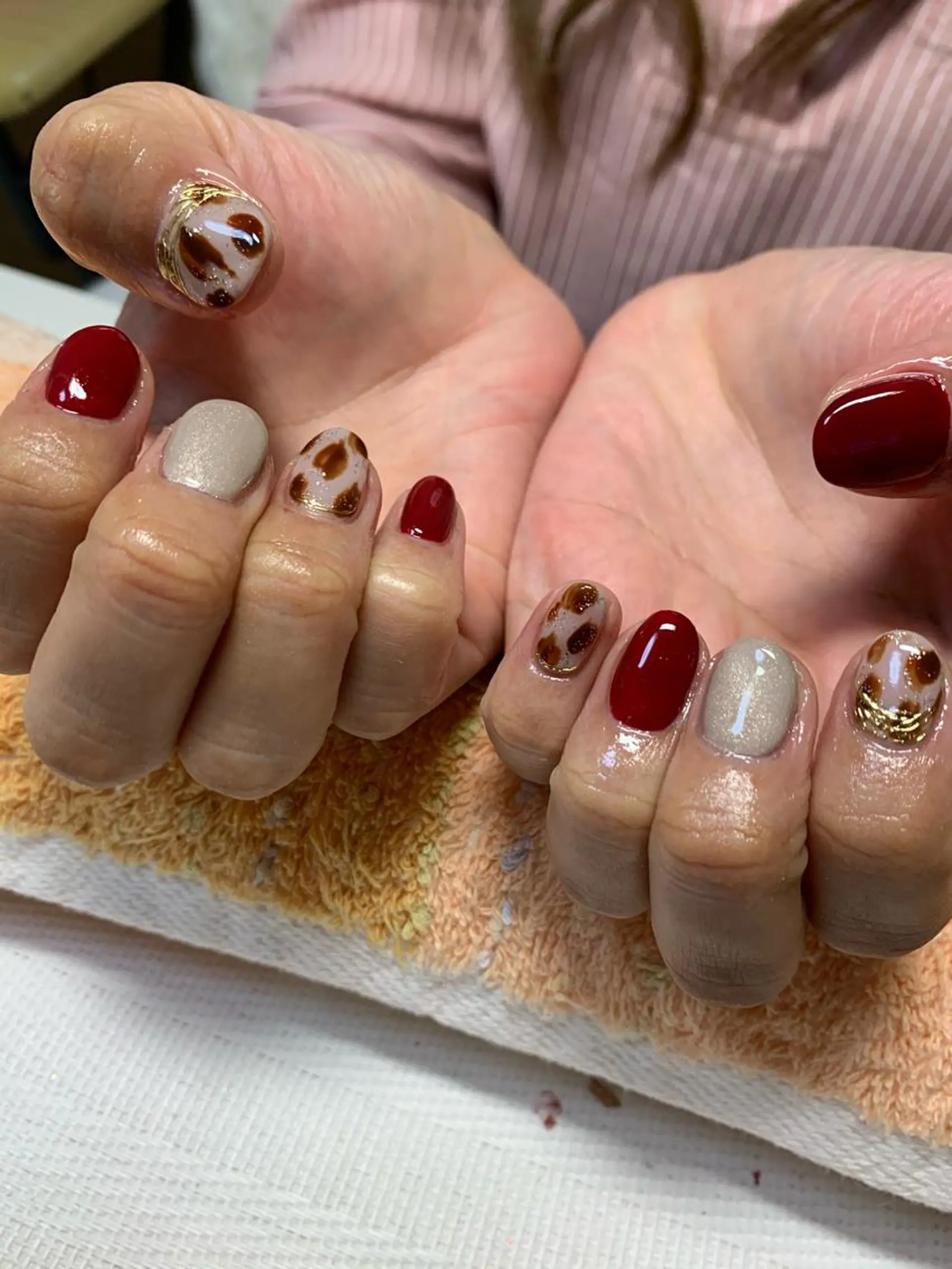 ネイル rukianail 新里のネイルデザイン