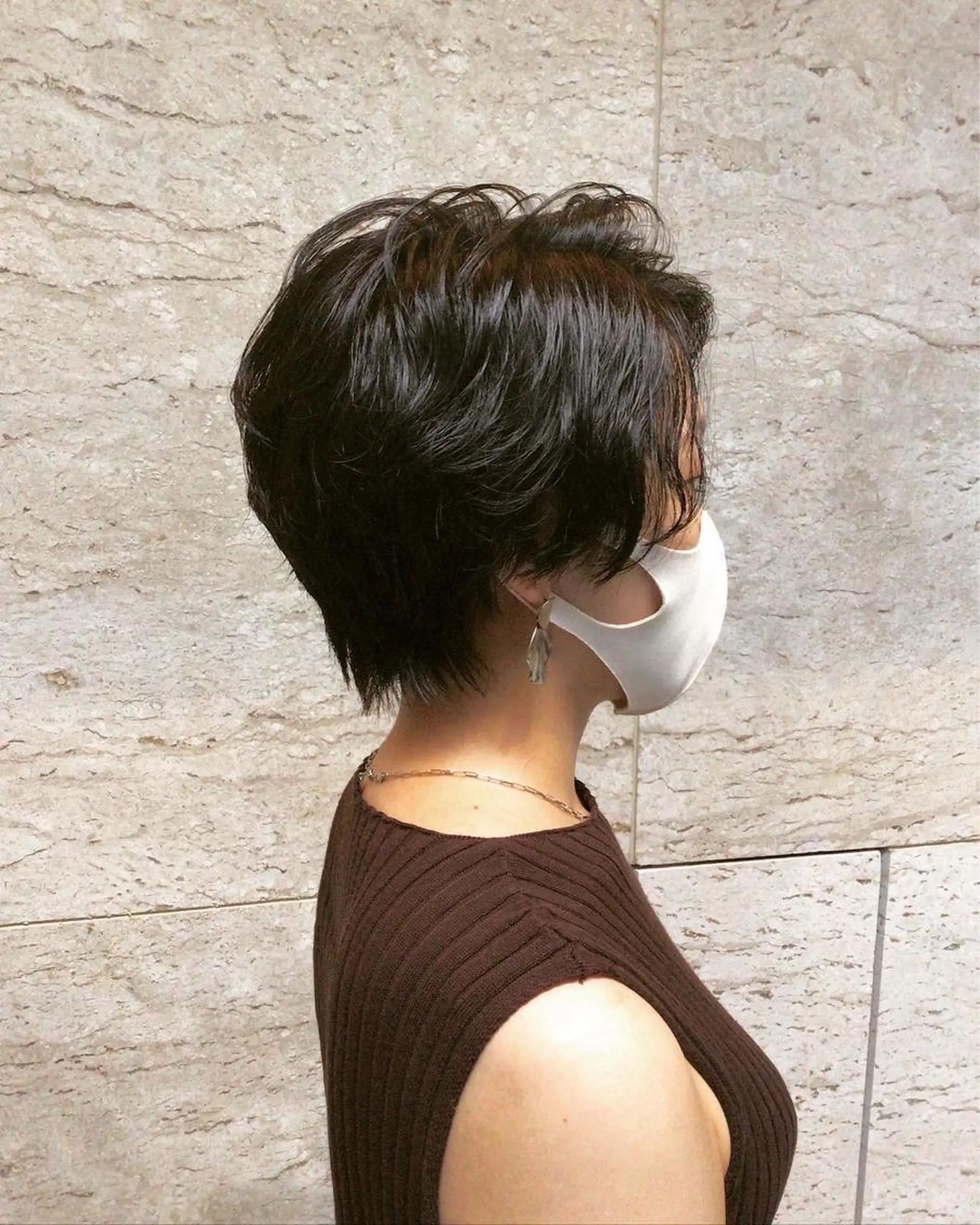 ショート オリーブ/グレージュ 💐🤍理保のヘアスタイル