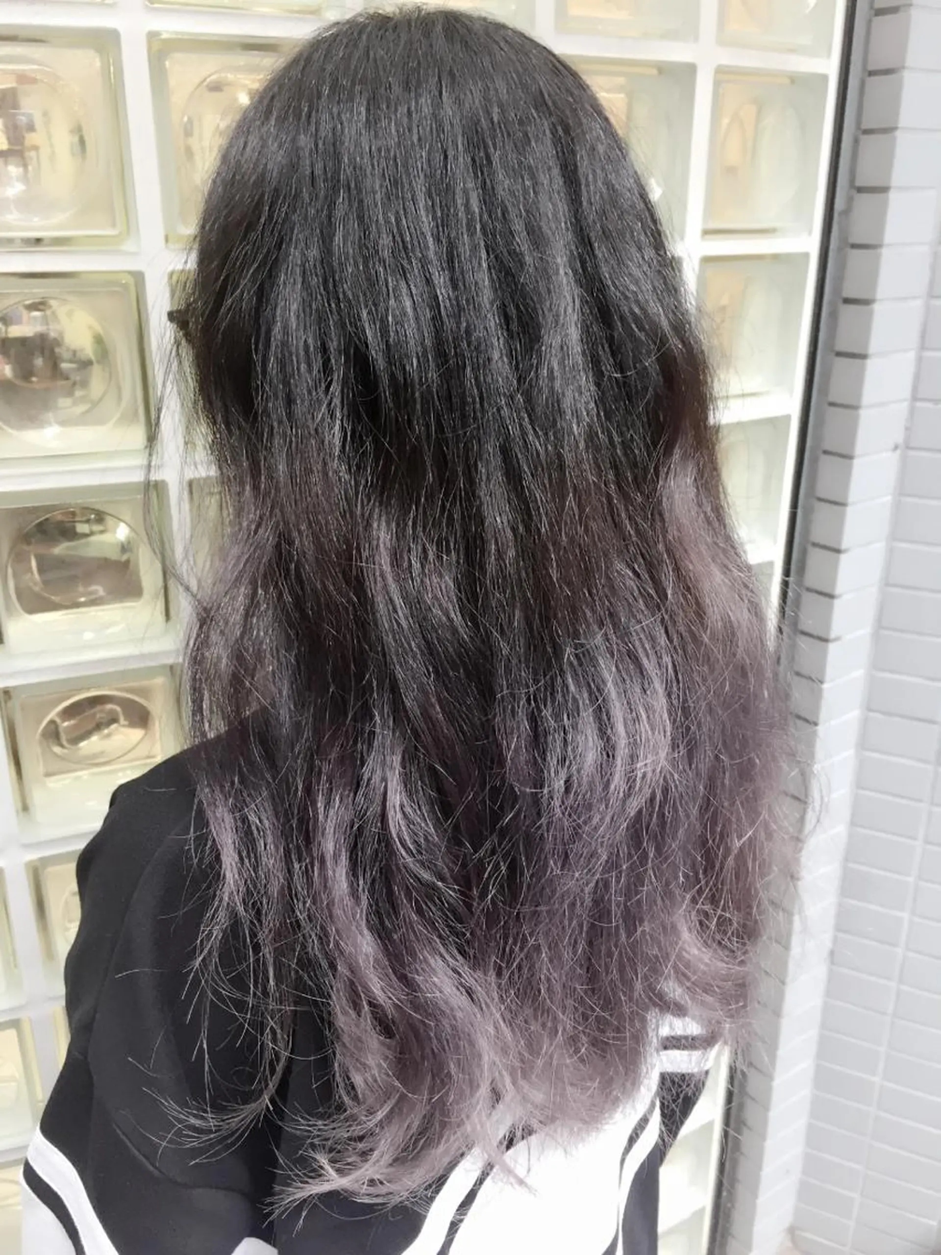 ロング カラー パーマ ヘアアレンジ サロウィン柏所属・神山 昌子のヘアスタイル