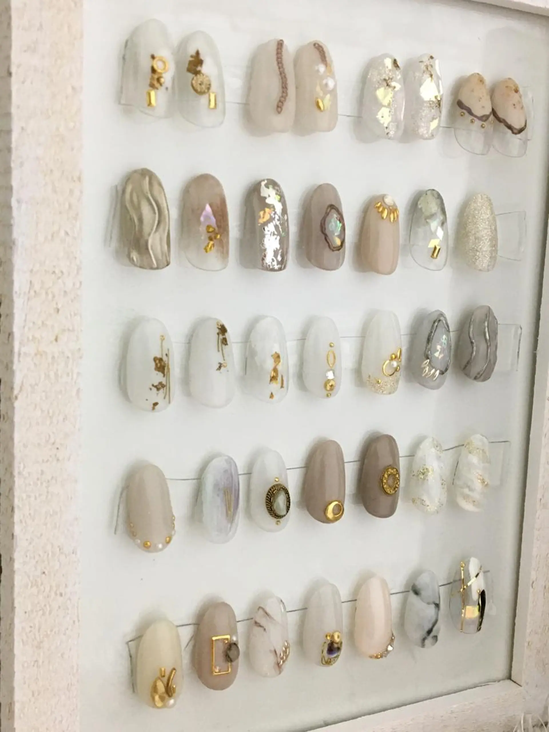 ネイル etelno blanc中目黒のネイルデザイン