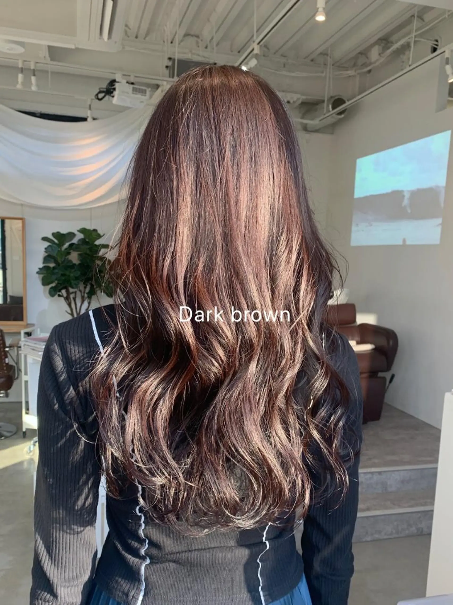カラー ブラウンカラー ダークブラウン カット ヘアカラー トリートメント loka所属・山本 晶大のヘアスタイル