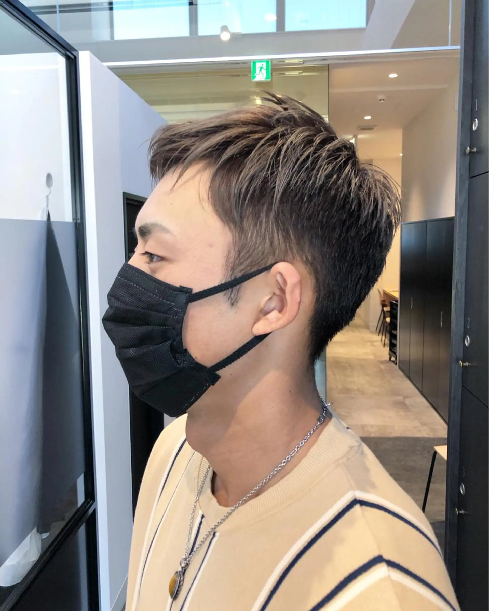 ショート カラー メンズ メンズバレイヤージュ メンズハイトーン メンズインナーカラー アッシュ バレイヤージュ GOTODAY SHAiRE SALON (原宿本店)所属・stylist 🎀 kanaのその他イメージ