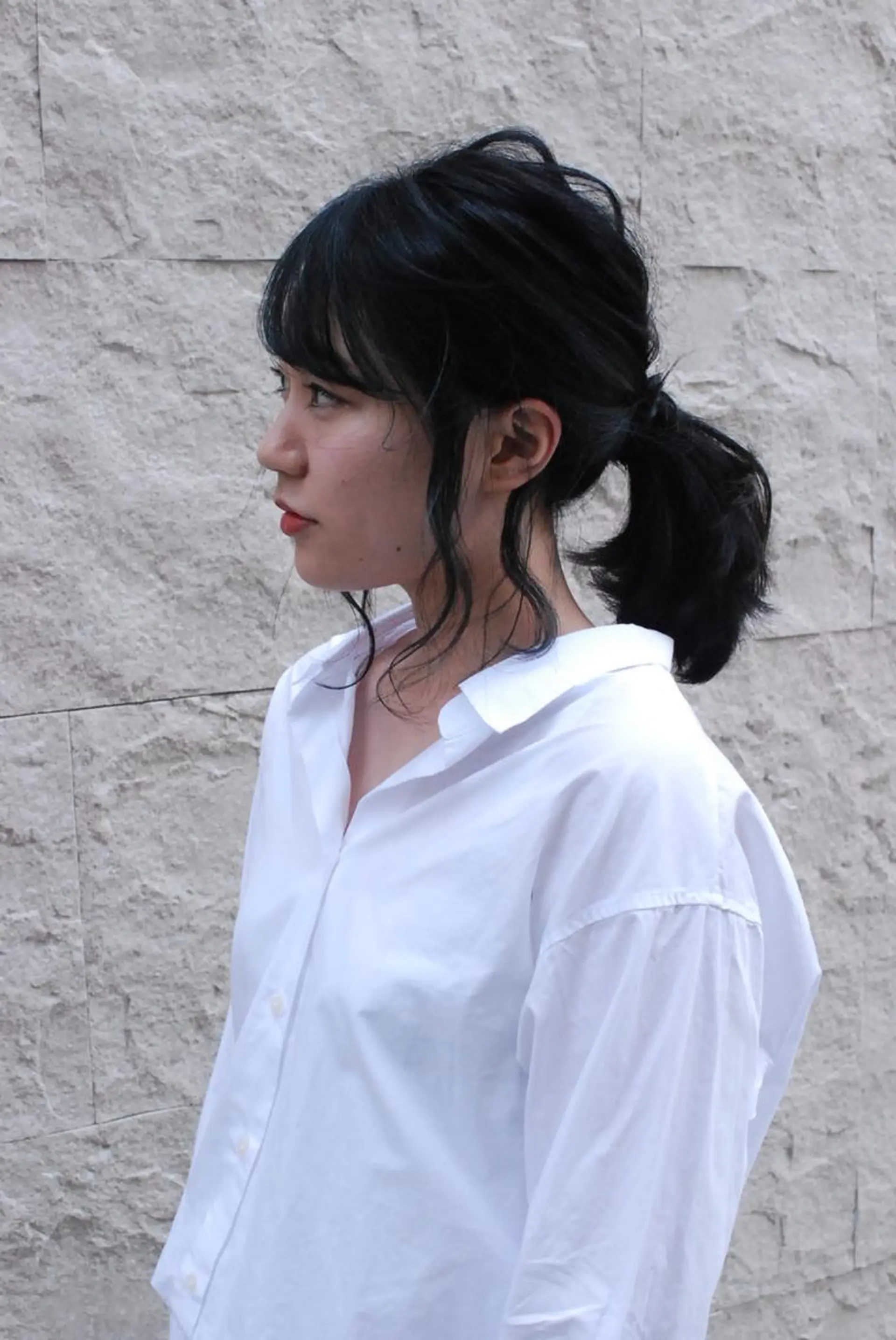 ミディアム ヘアアレンジ 簡単アレンジ See by merのマツエク・マツパデザイン