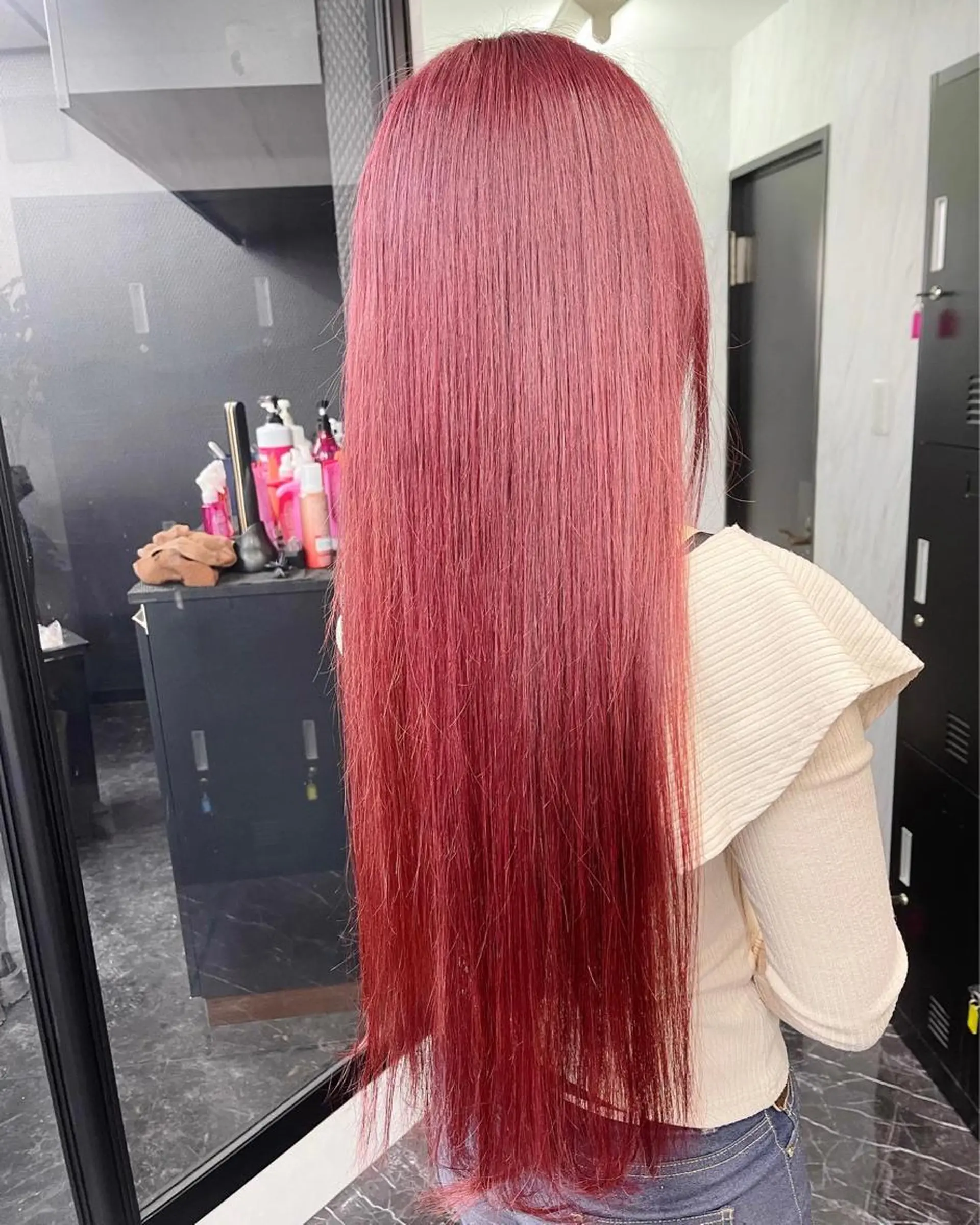 ロング カラー ヘアカラー トリートメント route 【ルート】所属・髪質改善/堀江 ケアカラーtoshiのヘアスタイル