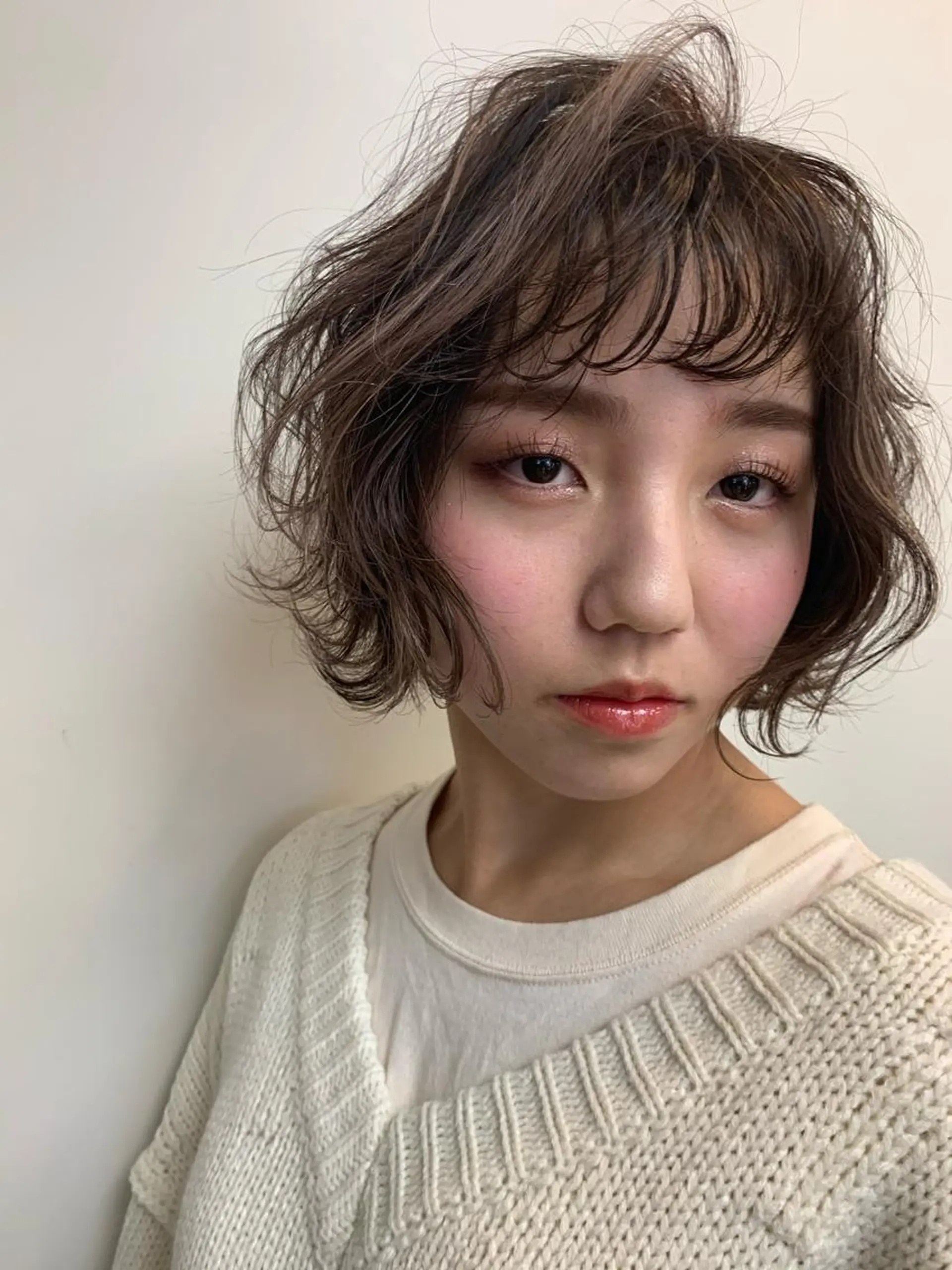 ショート ウスイ ハルカのヘアスタイル